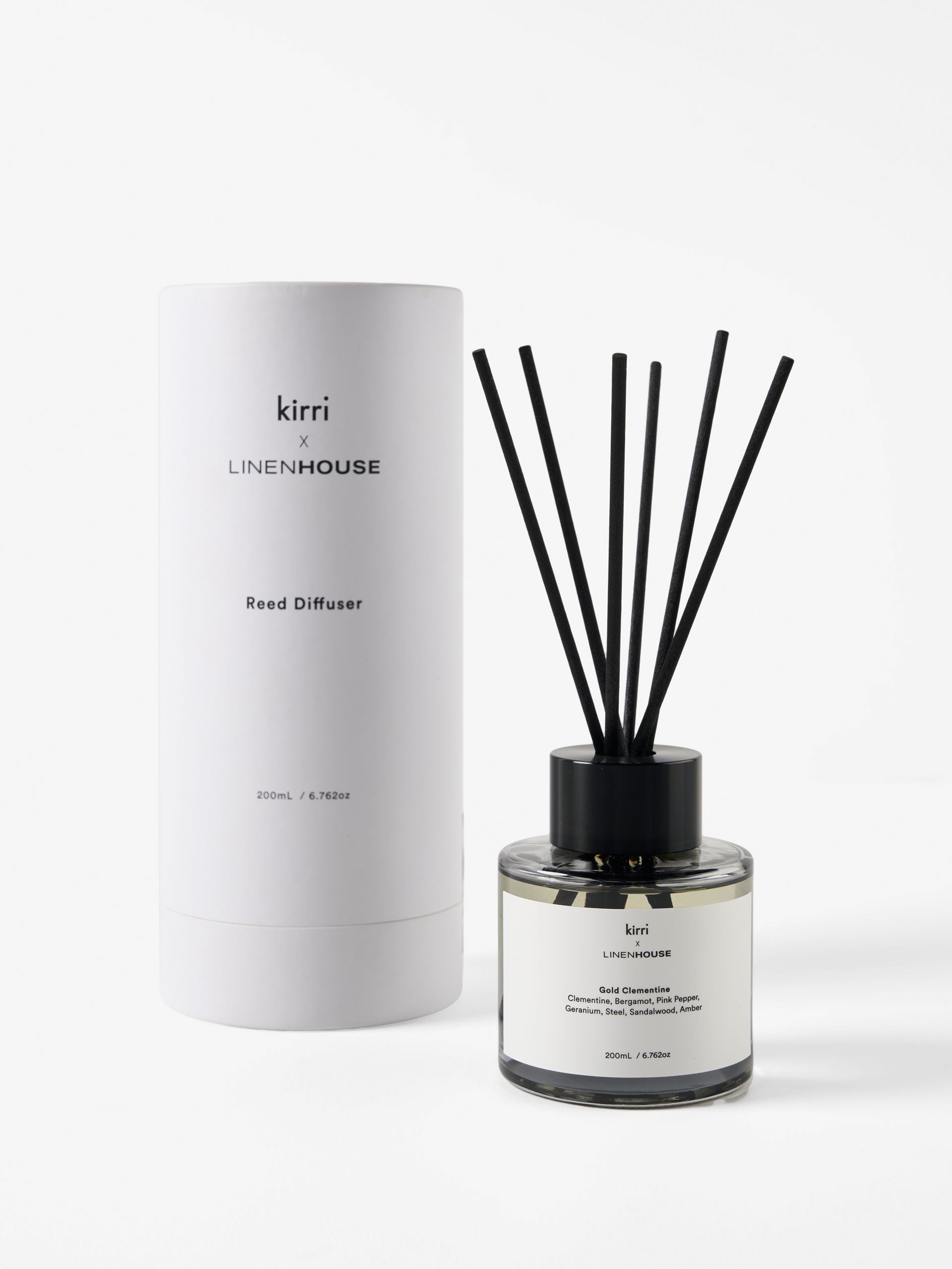 Gold Clementine Reed Diffuser 200ml