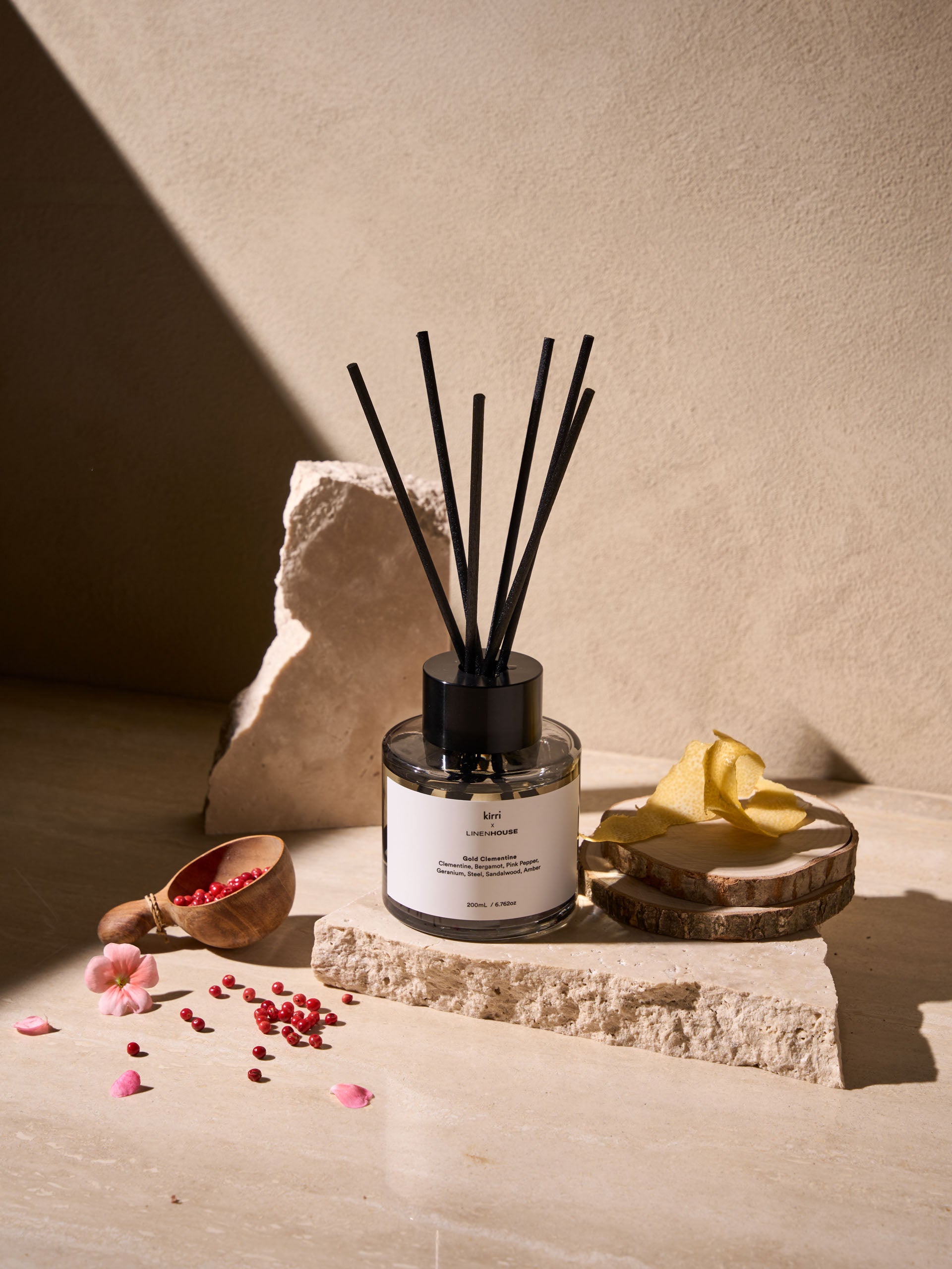 Gold Clementine Reed Diffuser 200ml