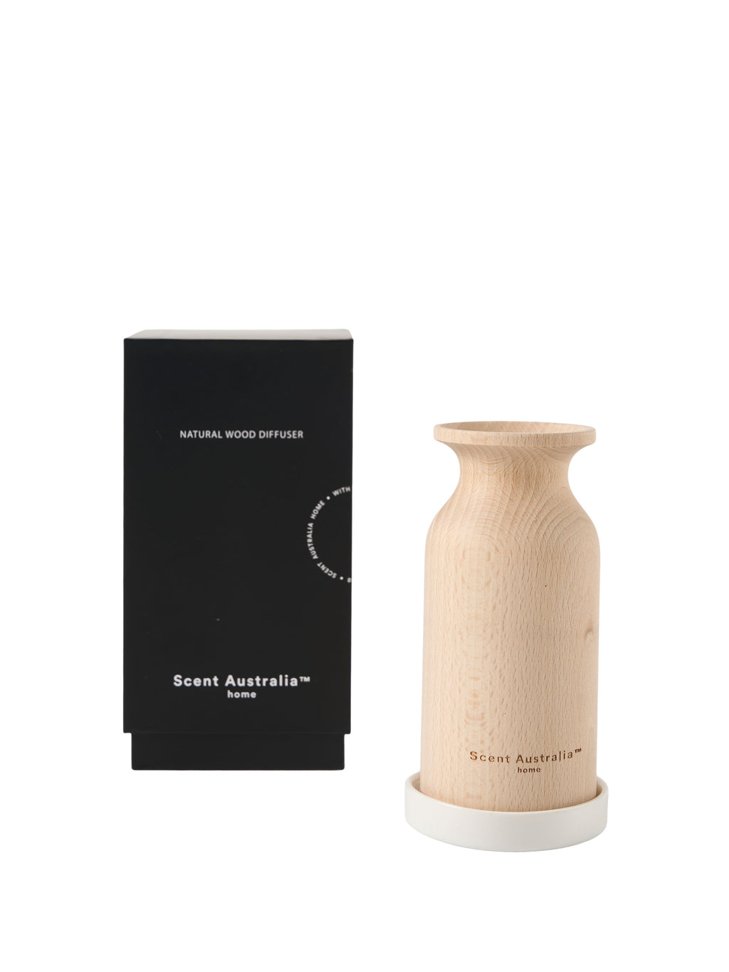 Wood Diffuser + Ceramic Plate