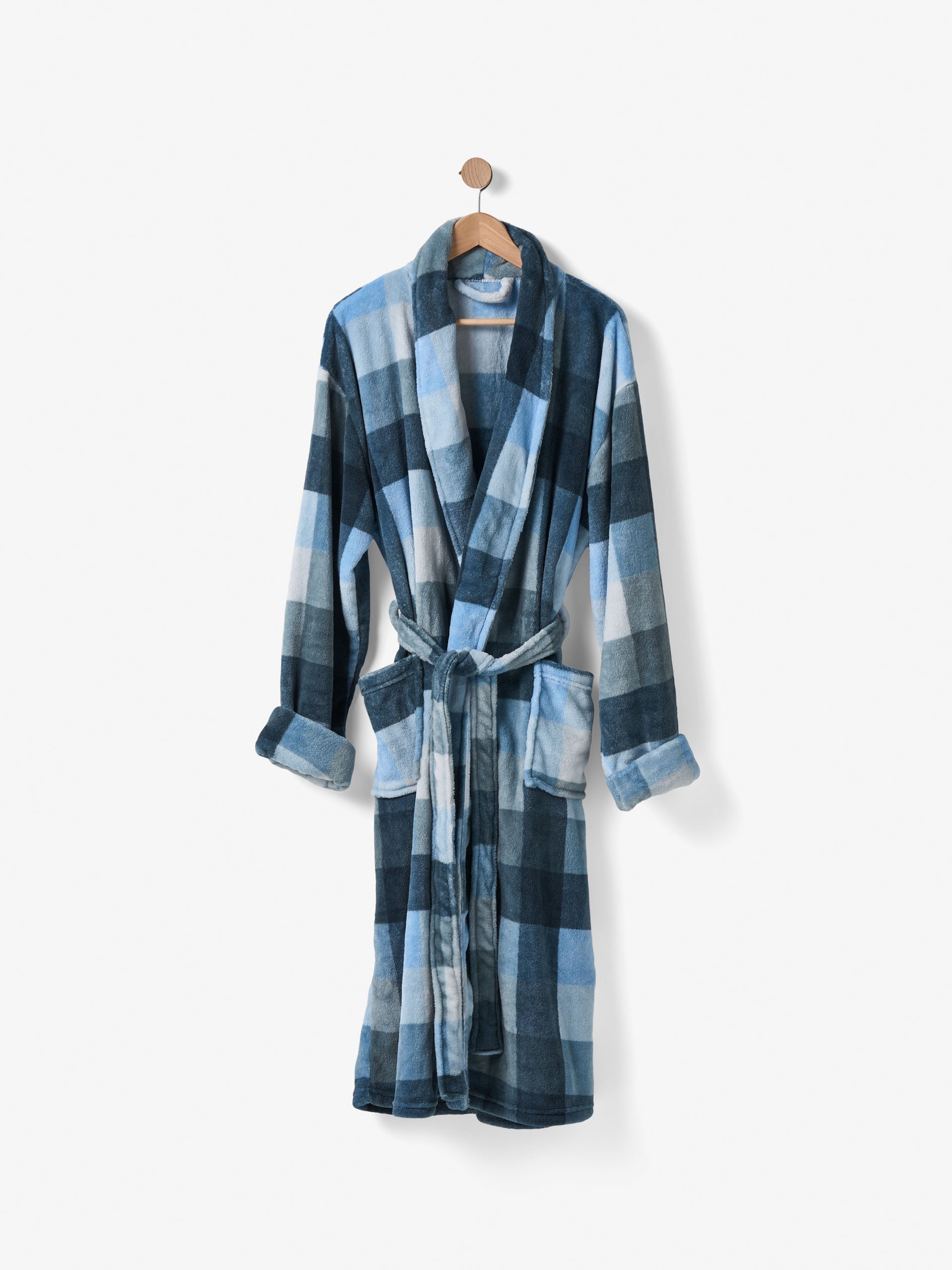 Plush Alec Navy Robe