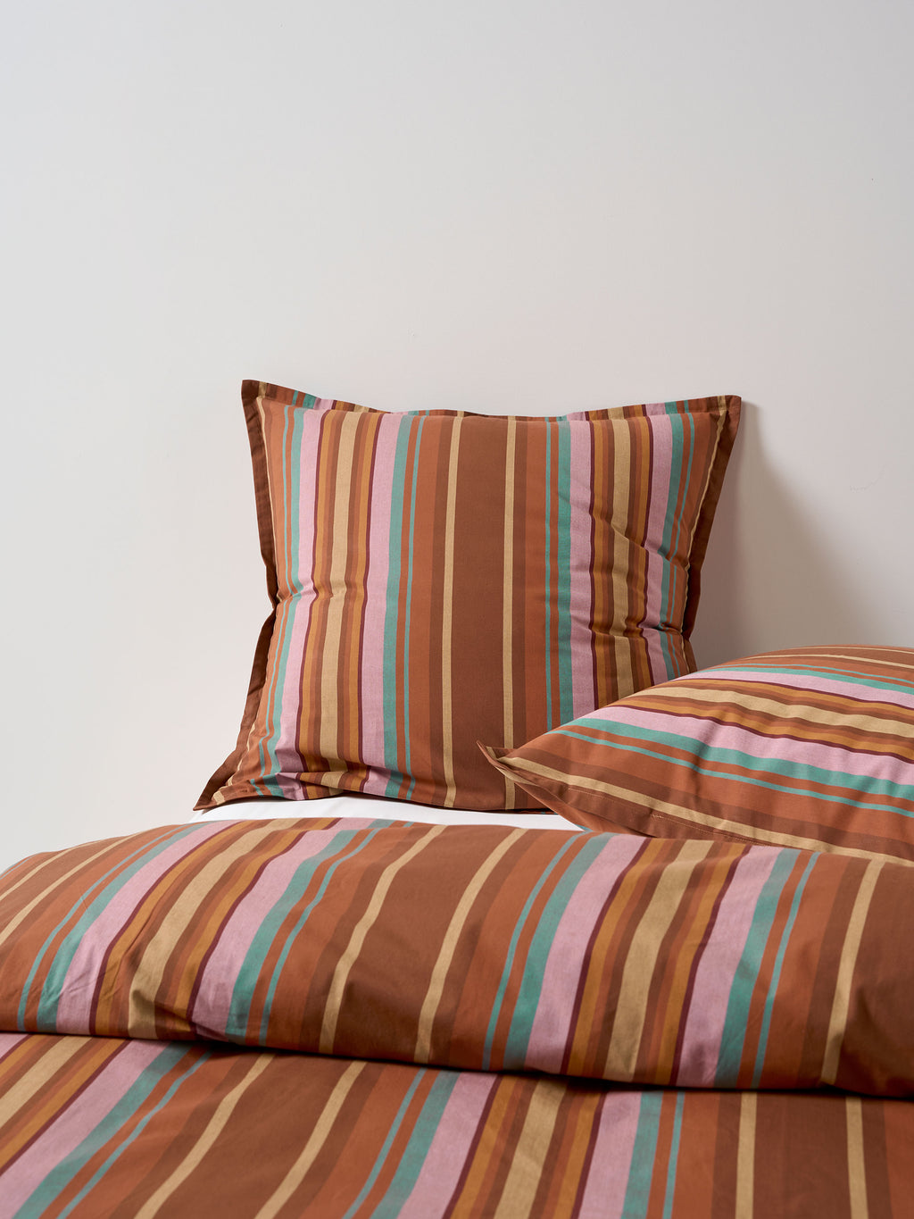 Araminta Coffee European Pillowcase