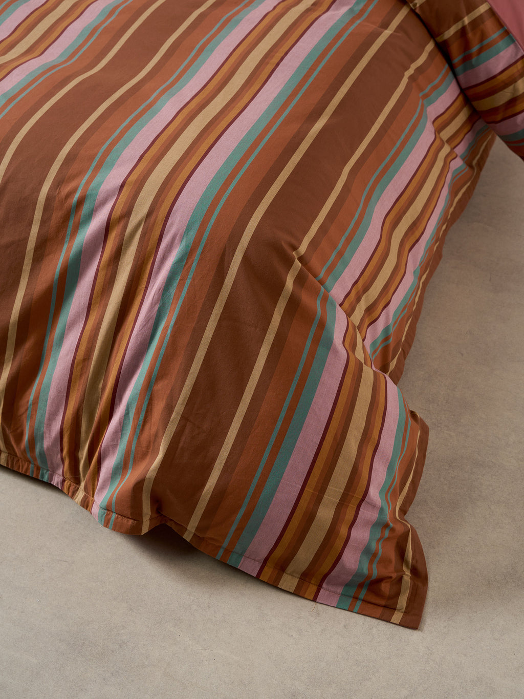 Araminta Coffee Quilt Cover Set