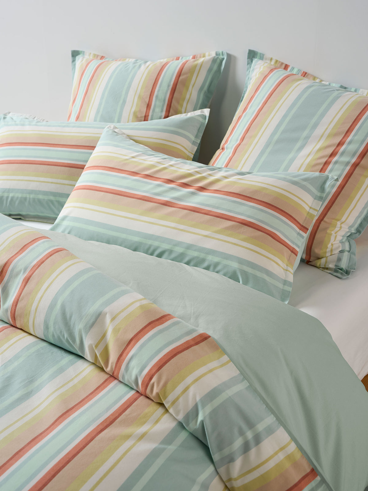 Araminta Duck Egg Quilt Cover Set