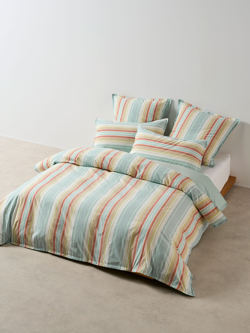 Araminta Duck Egg Quilt Cover Set