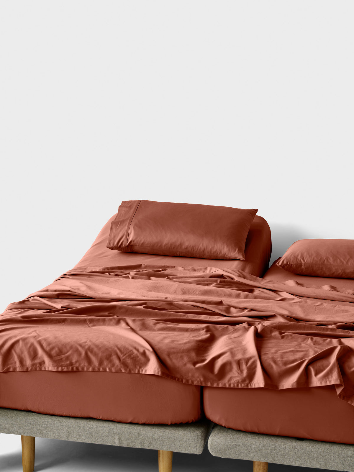 Augusta Split King Sheet Set | Blue