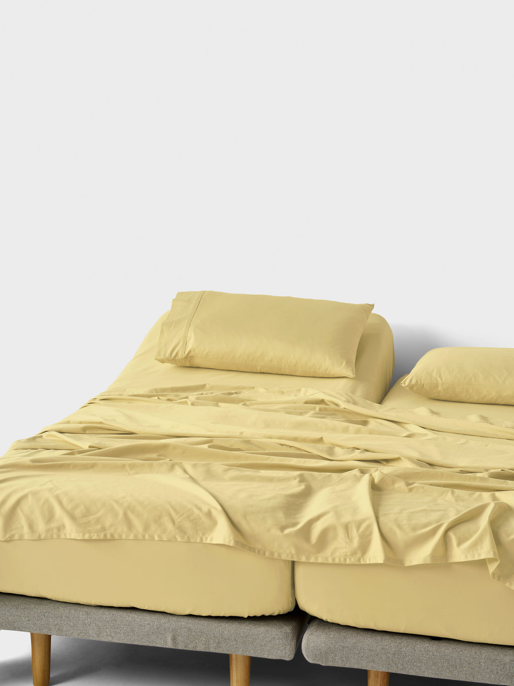 Augusta Split King Sheet Set | Blue