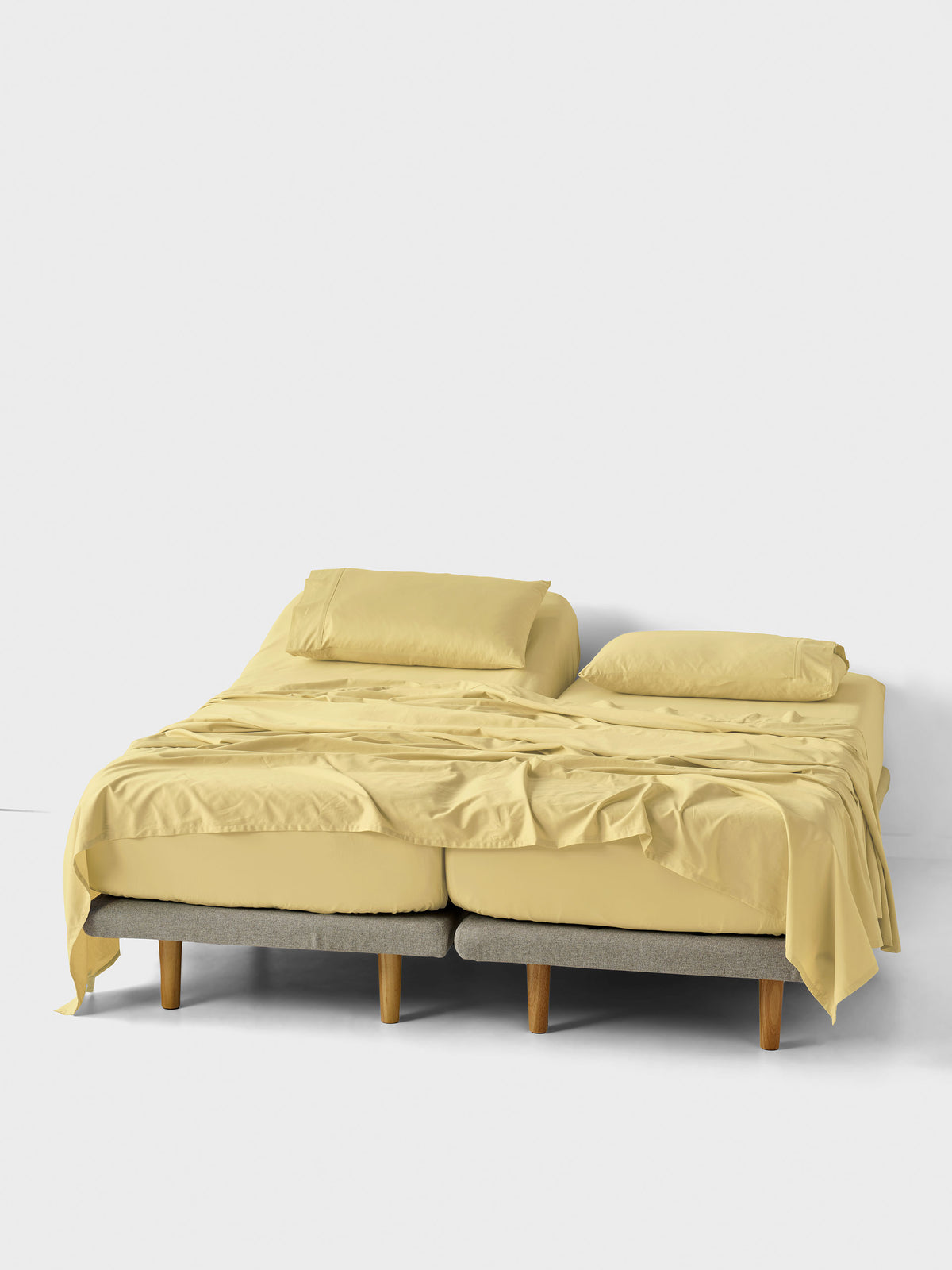 Augusta Split King Sheet Set | Blue