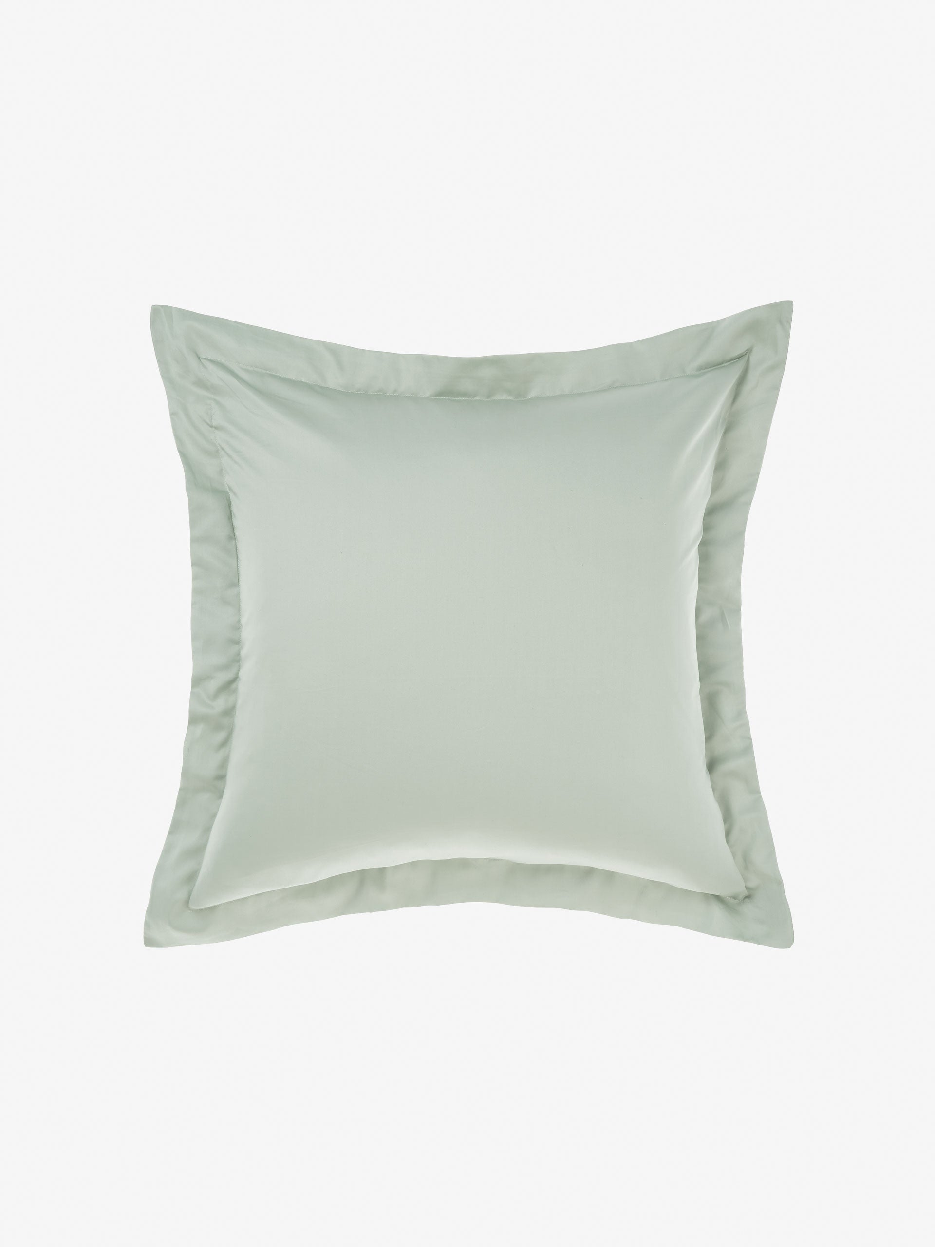 Augusta Green Gum European Pillowcase