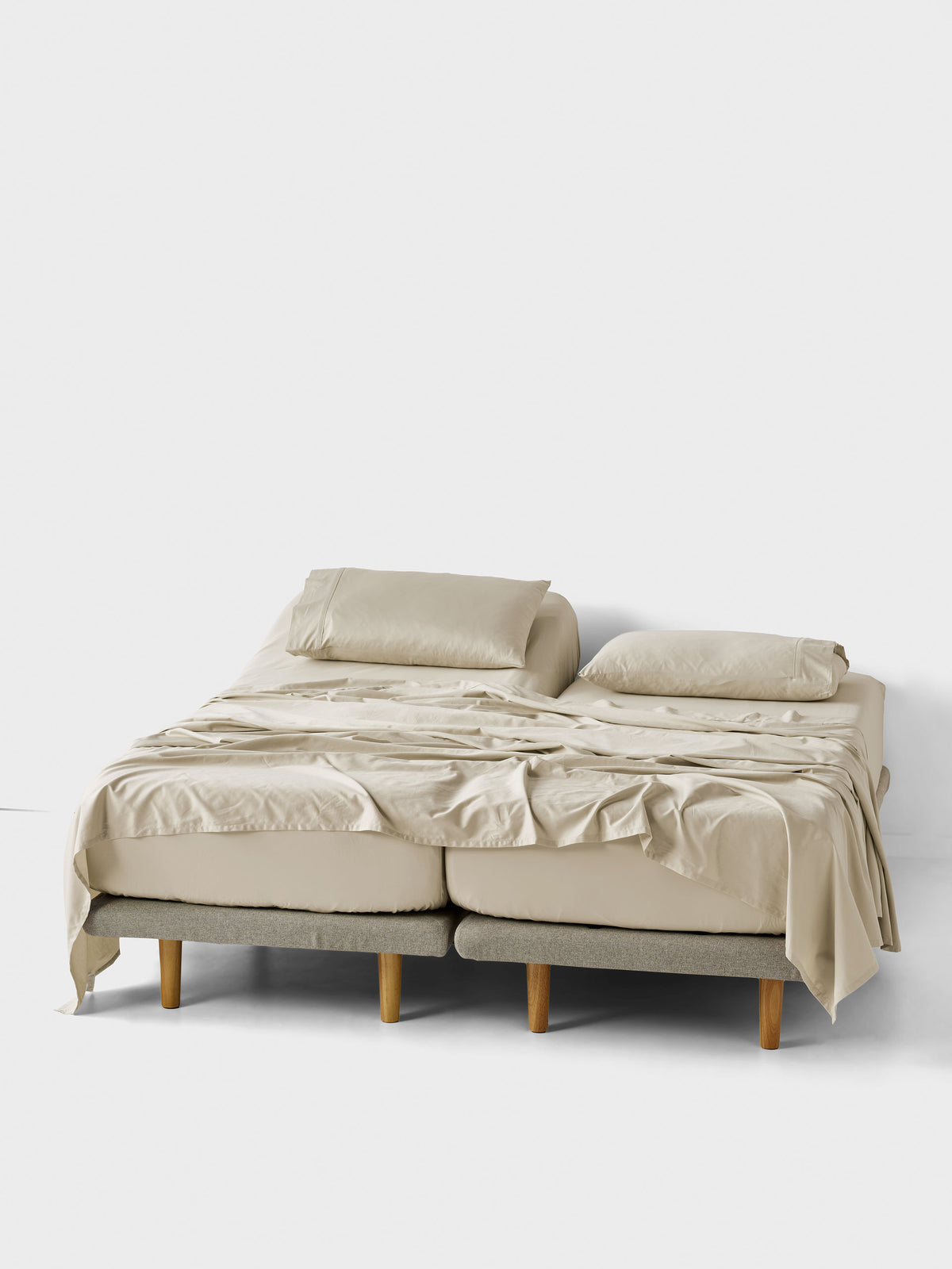 Augusta Split King Sheet Set