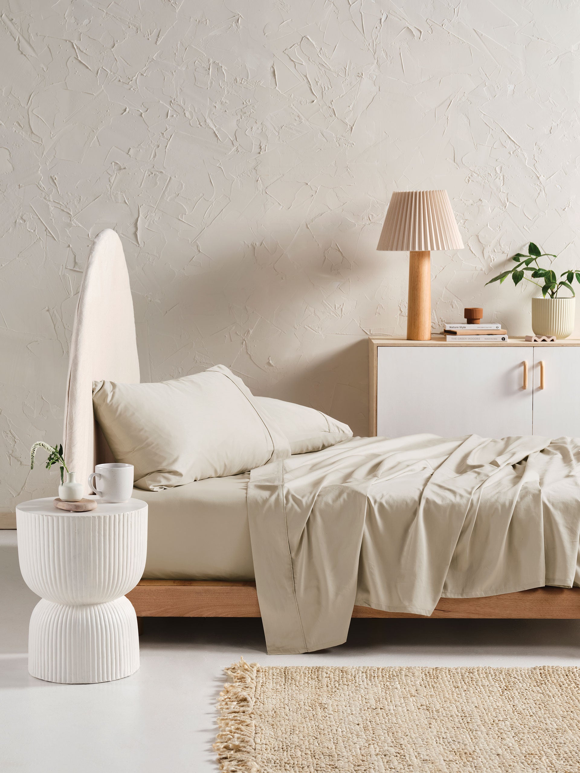 Augusta Natural Sheet Set