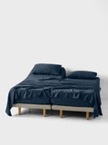 Augusta Split King Sheet Set | Blue