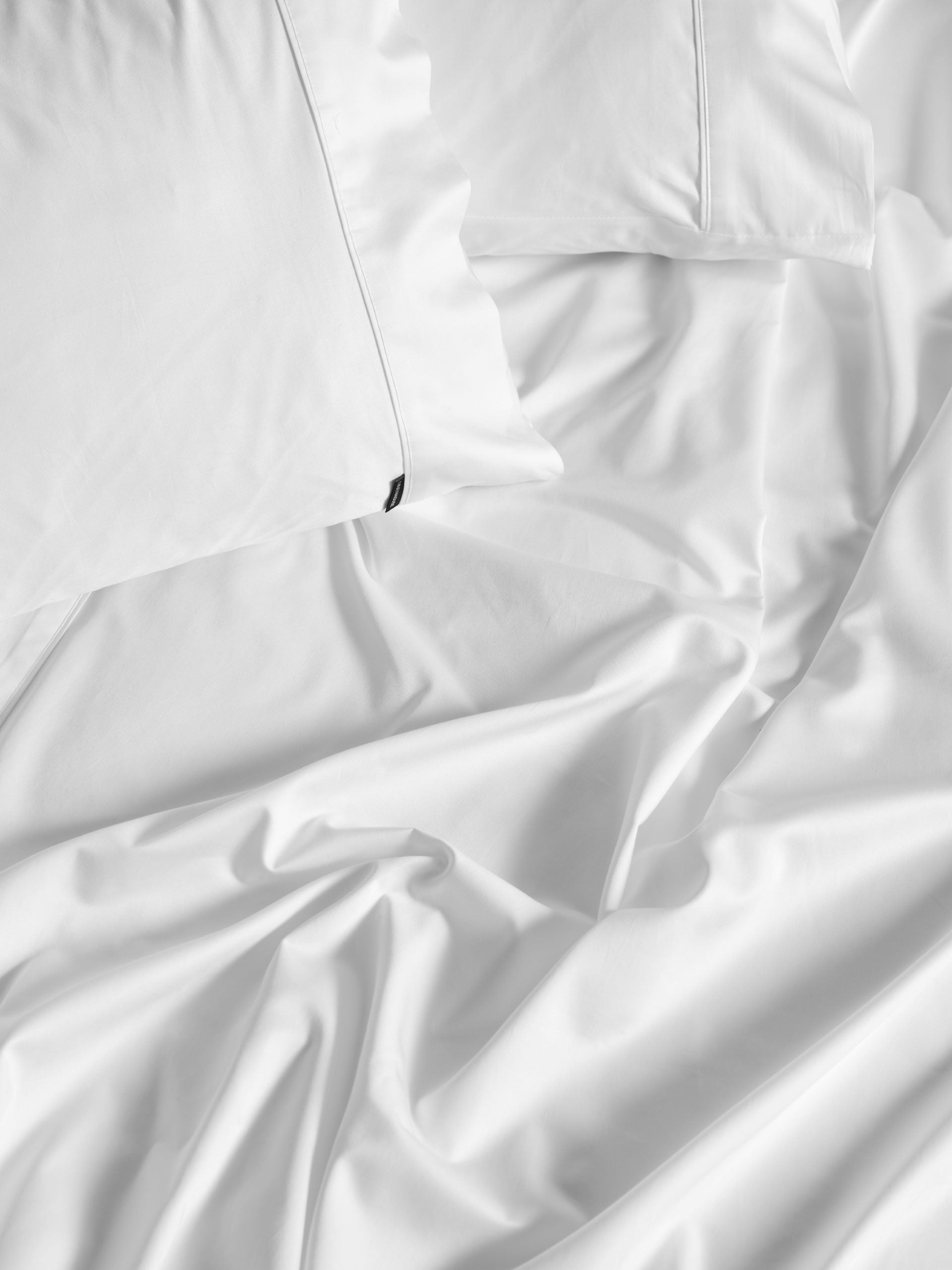 Augusta White Standard Pillowcase