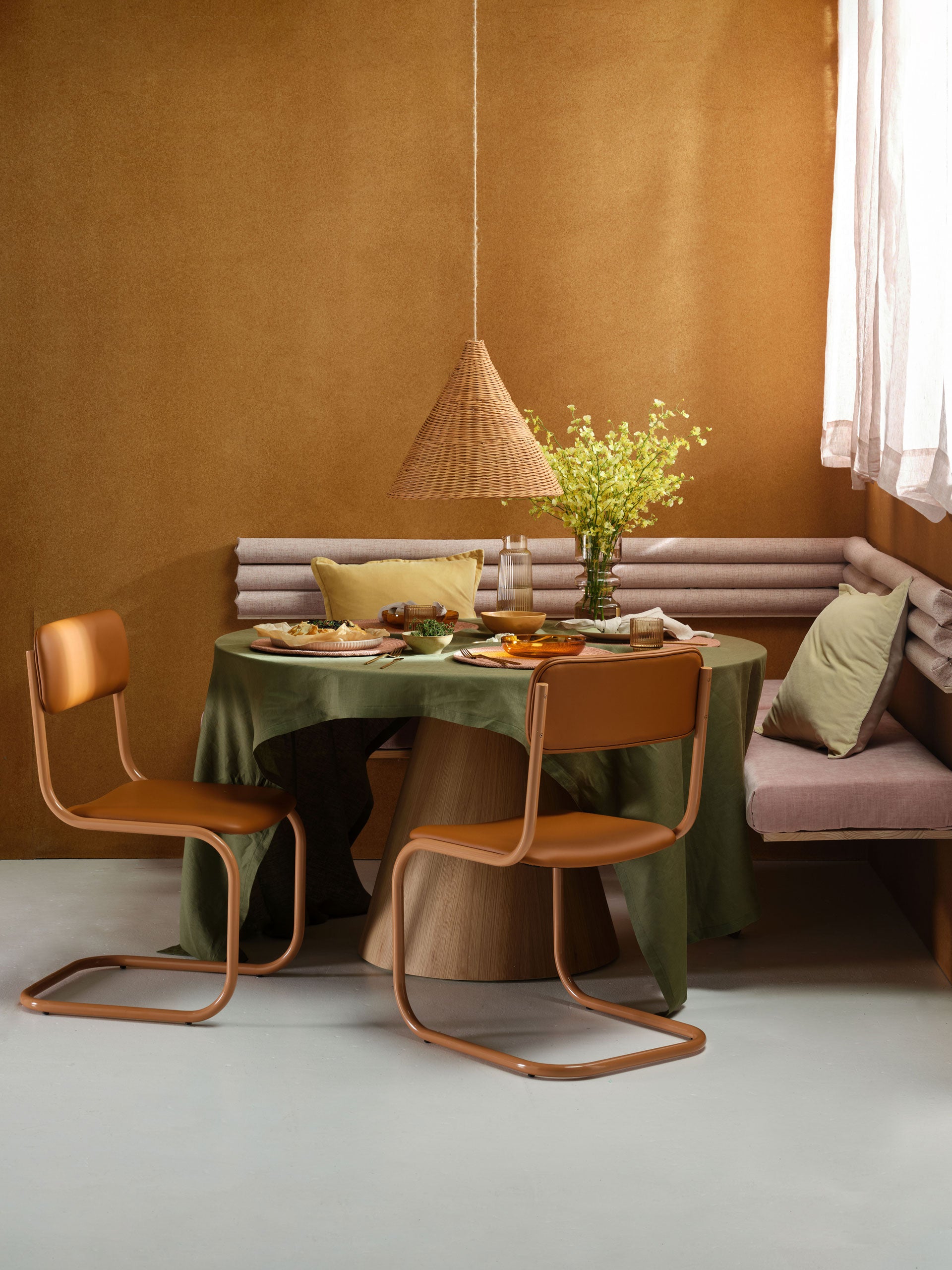 Nimes Moss Tablecloth