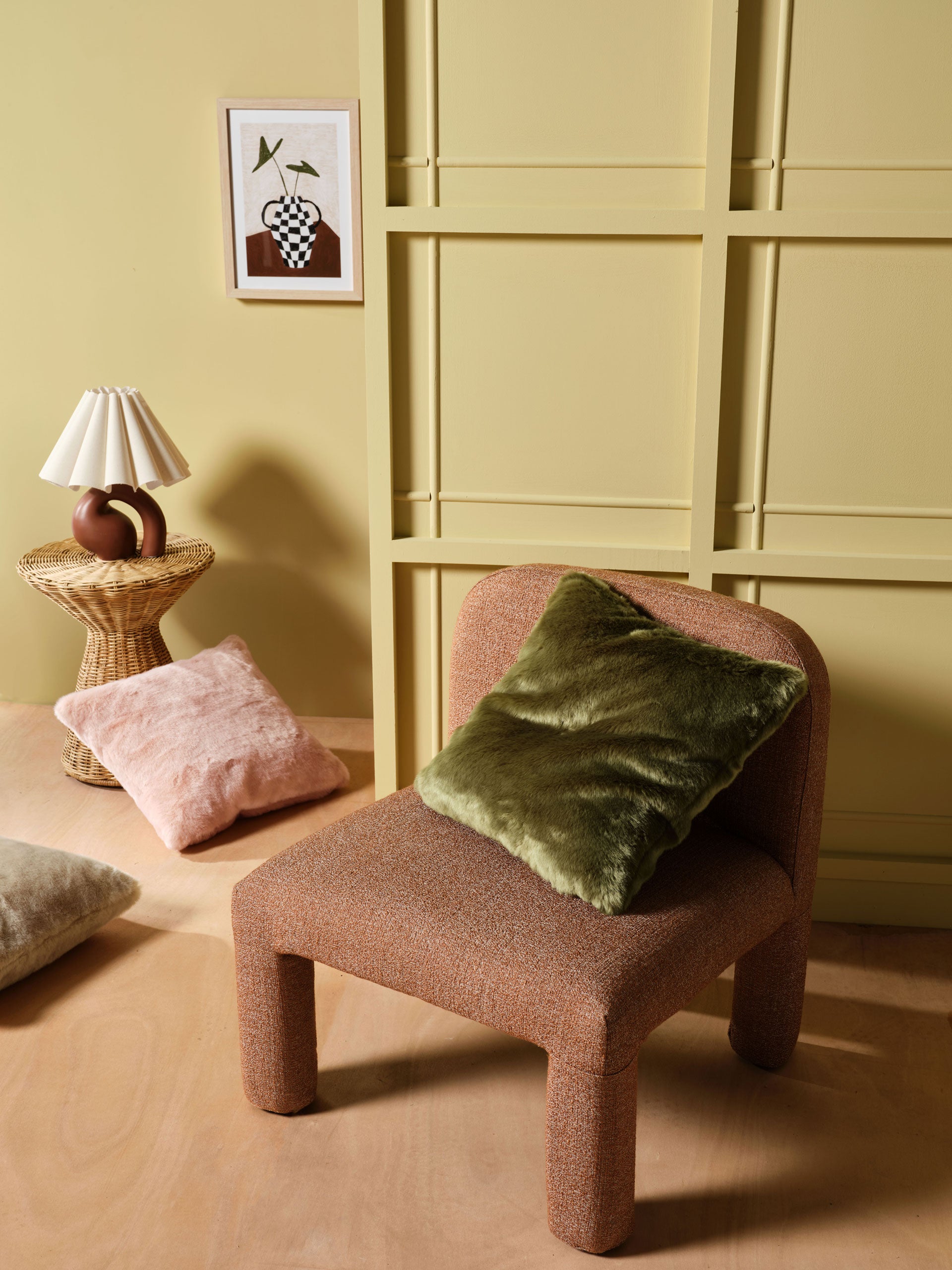 Selma Moss Cushion 50x50cm