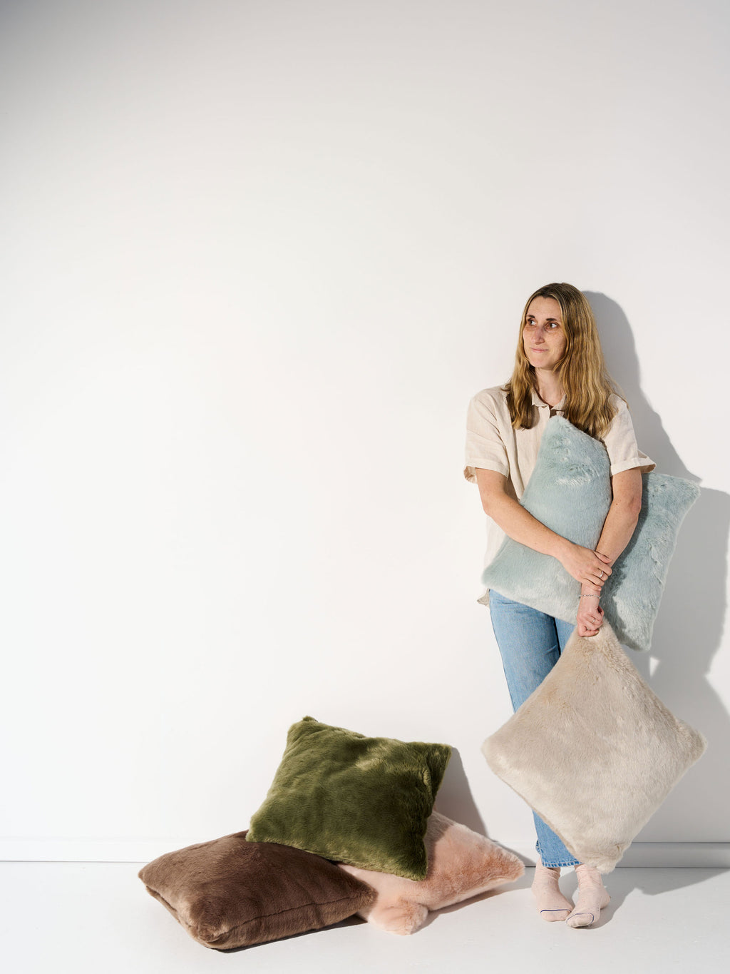 Selma Moss Cushion 50x50cm