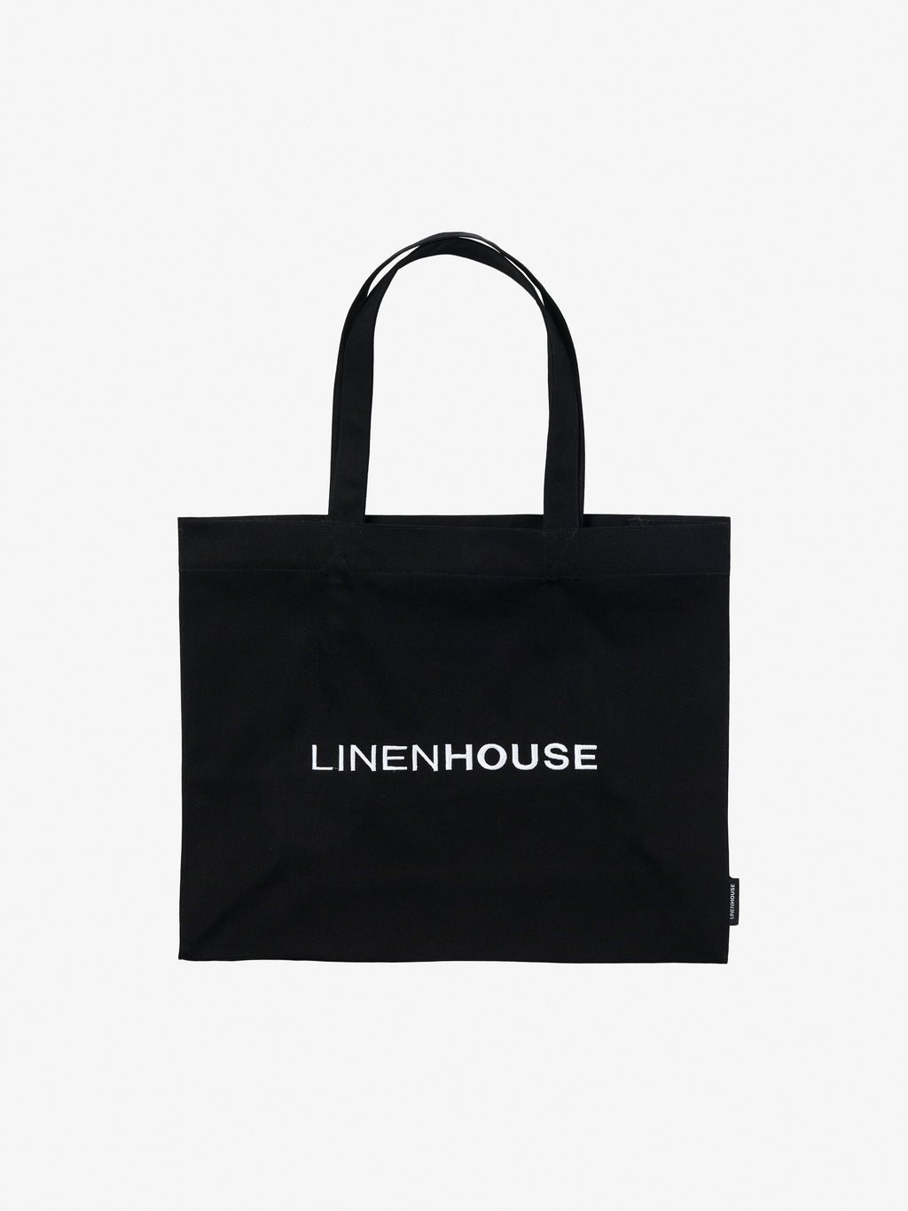 Logo Black Tote Bag