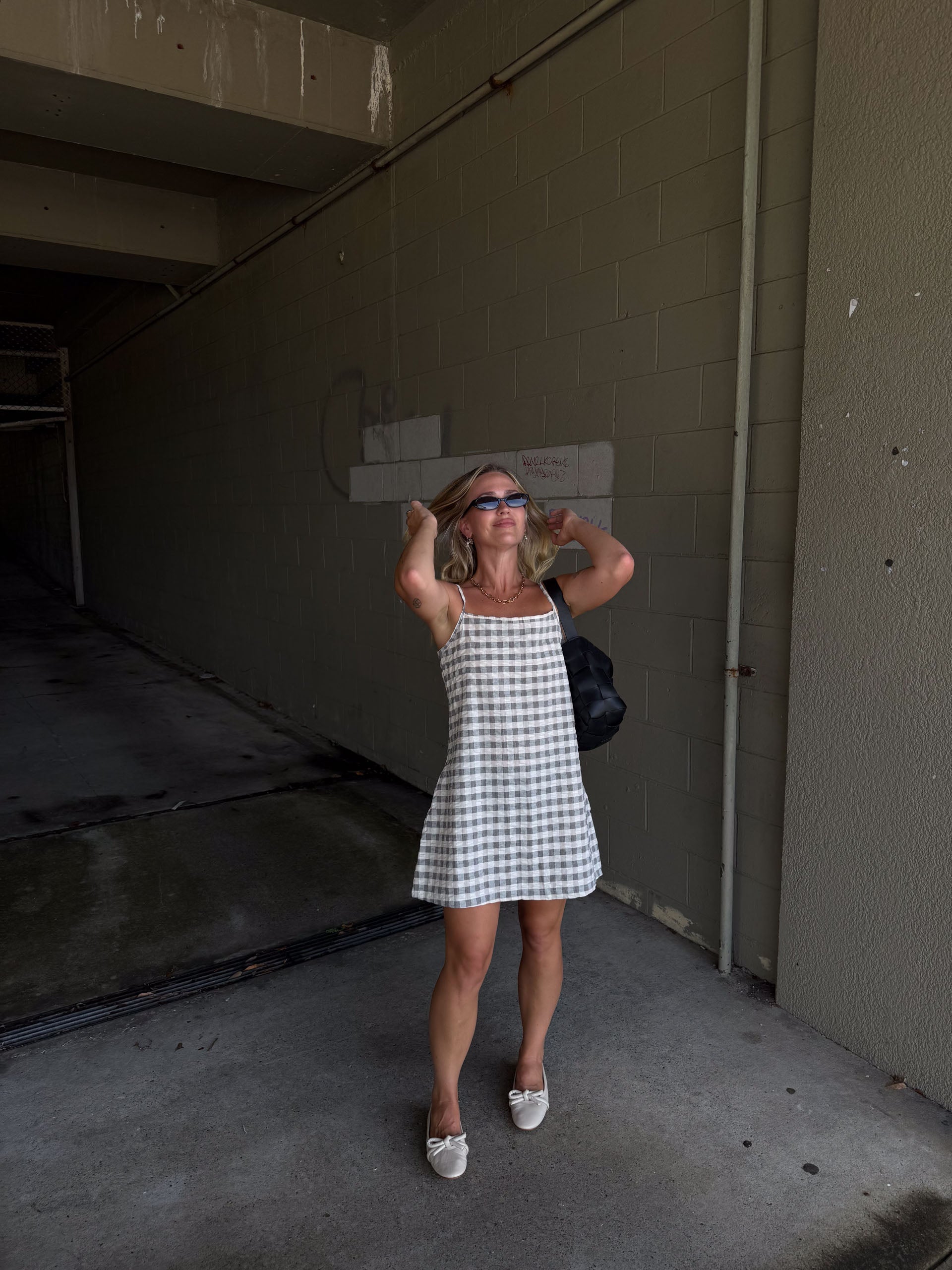 Ferrara Charcoal Slip Dress