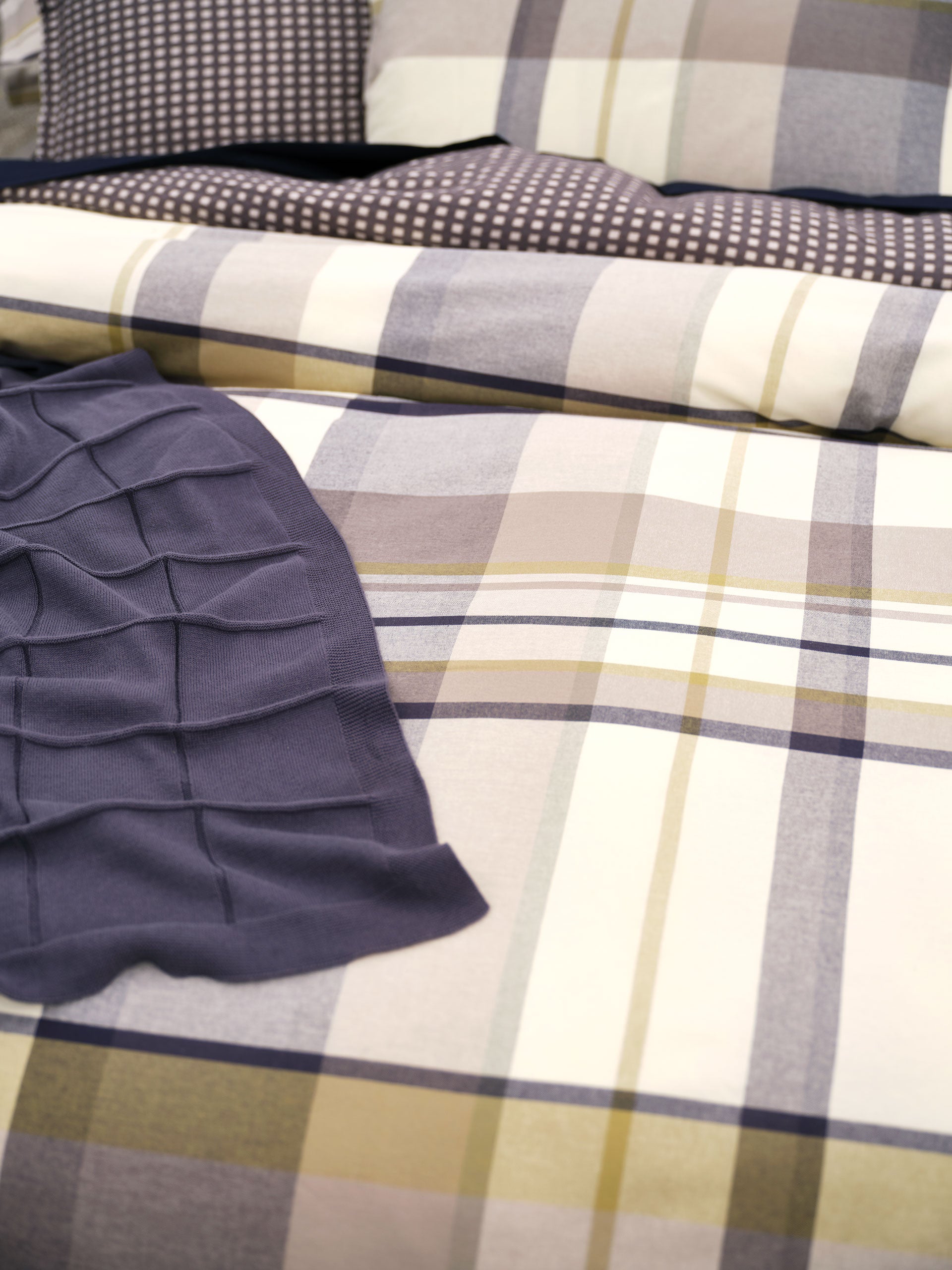Walter Indigo Throw