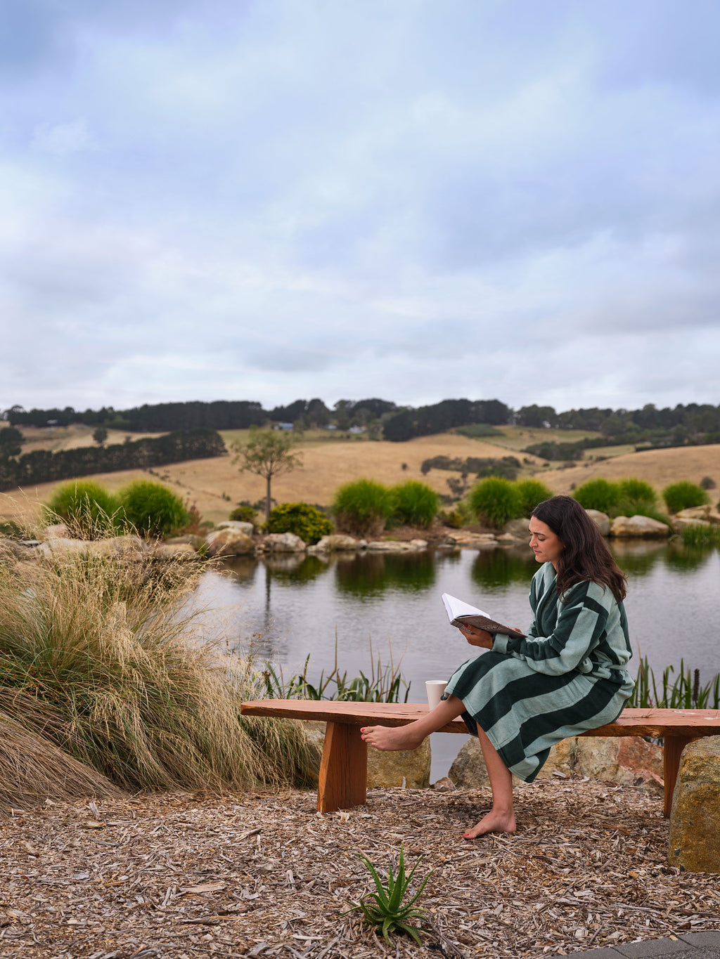 Plush Ocean City Forest Robe