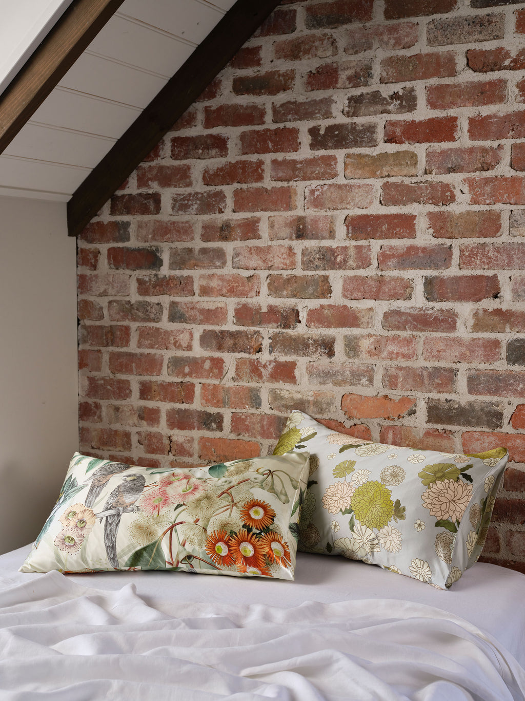 Silk Eucalyptus Garden Pillowcase