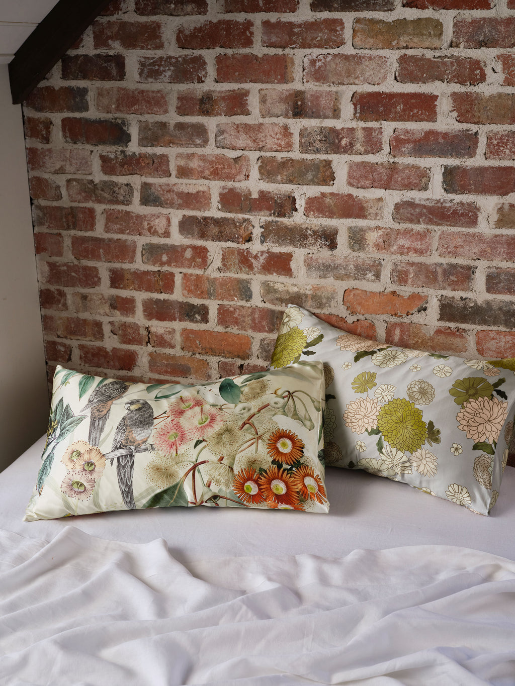Silk Eucalyptus Garden Pillowcase