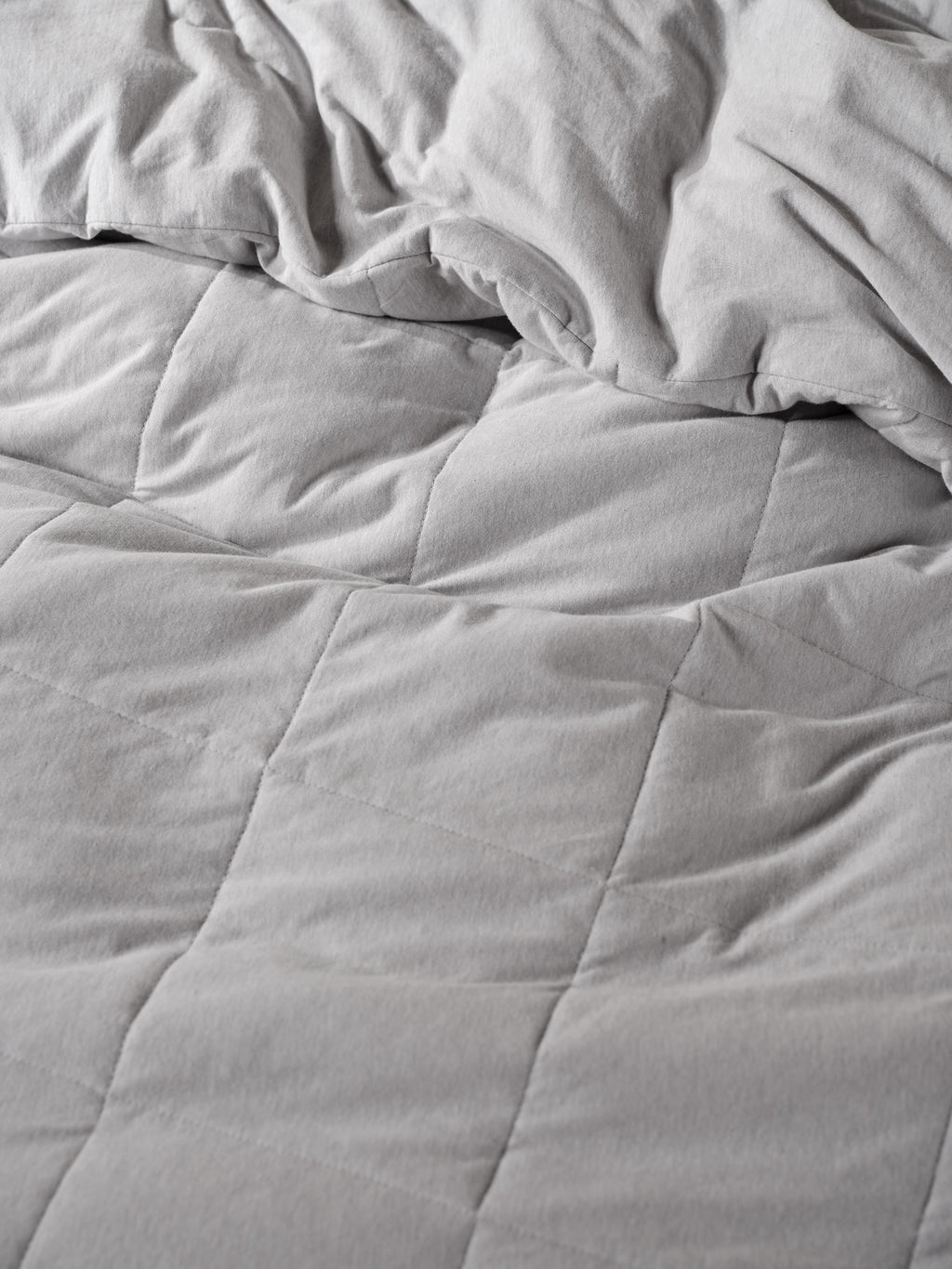 Ryland Grey Quilt Cover Set