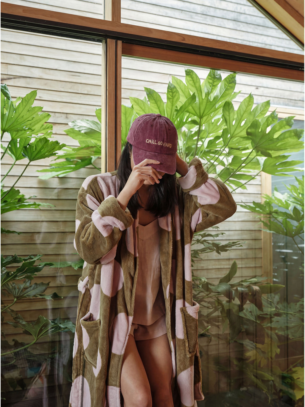 Plush Pluto Olive Robe