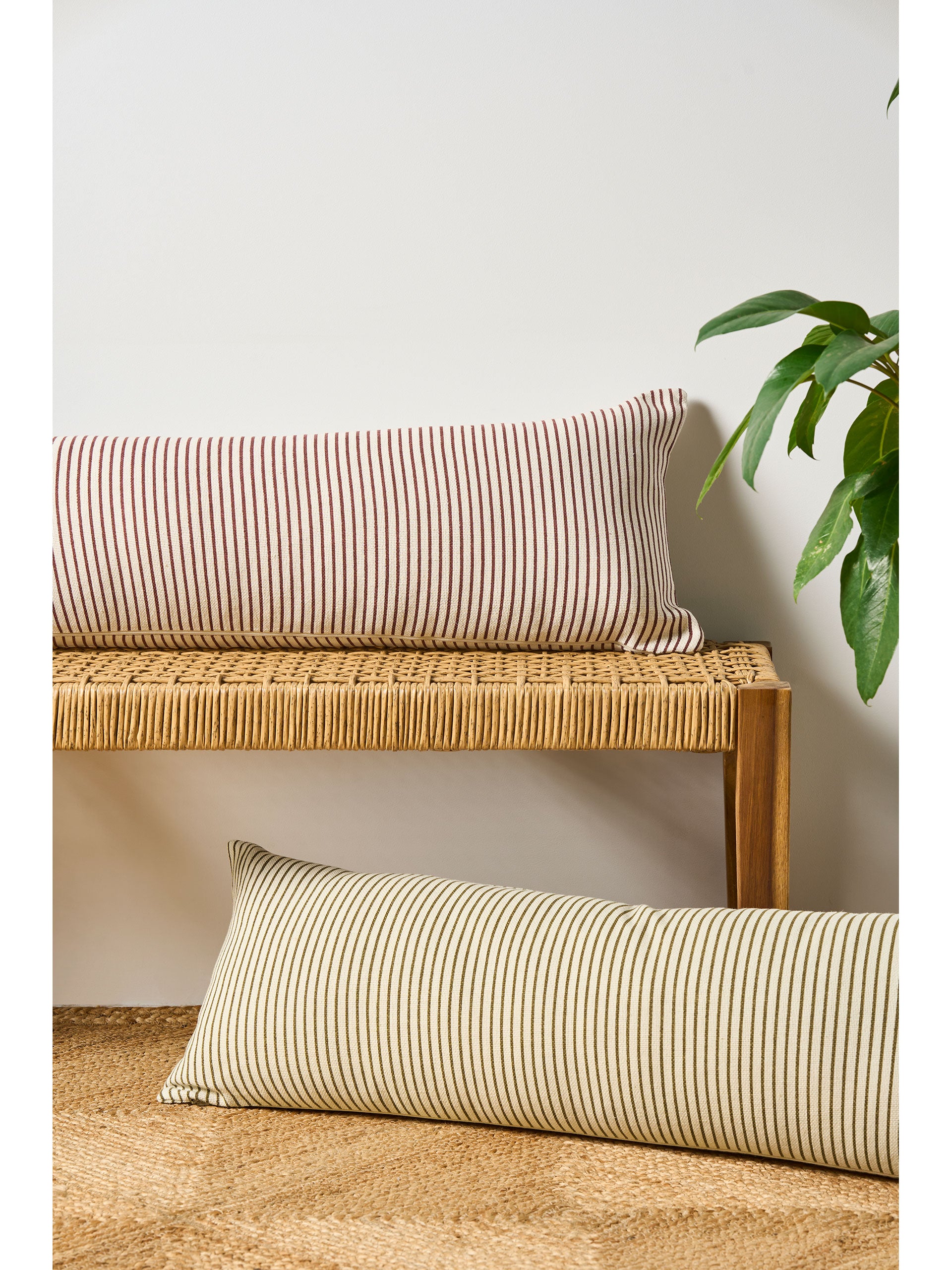 Hampshire Olive Cushion 30x90cm