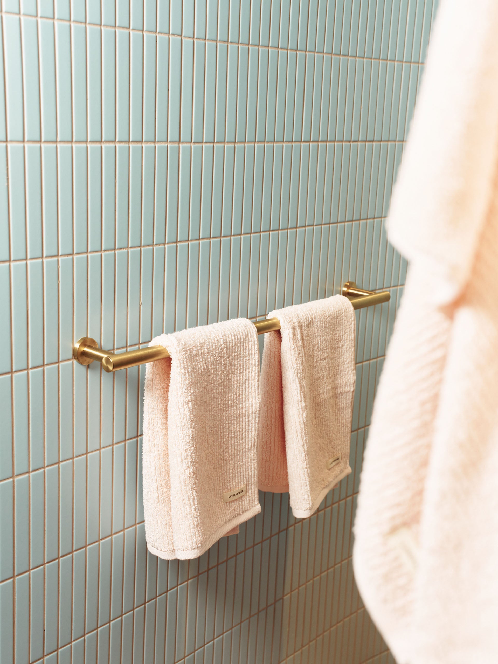 Reed Pink Towel Collection