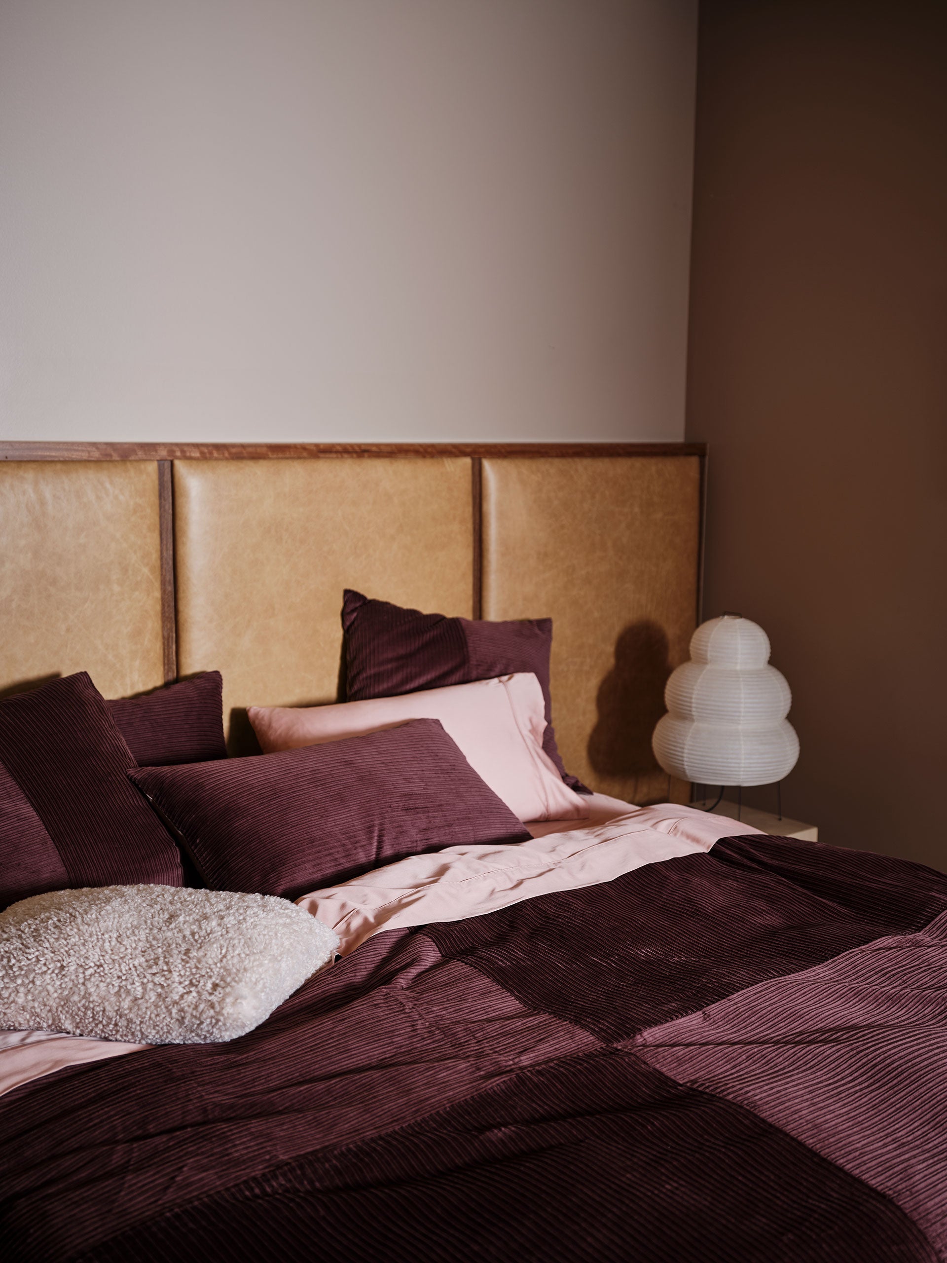 Tait Plum European Pillowcase