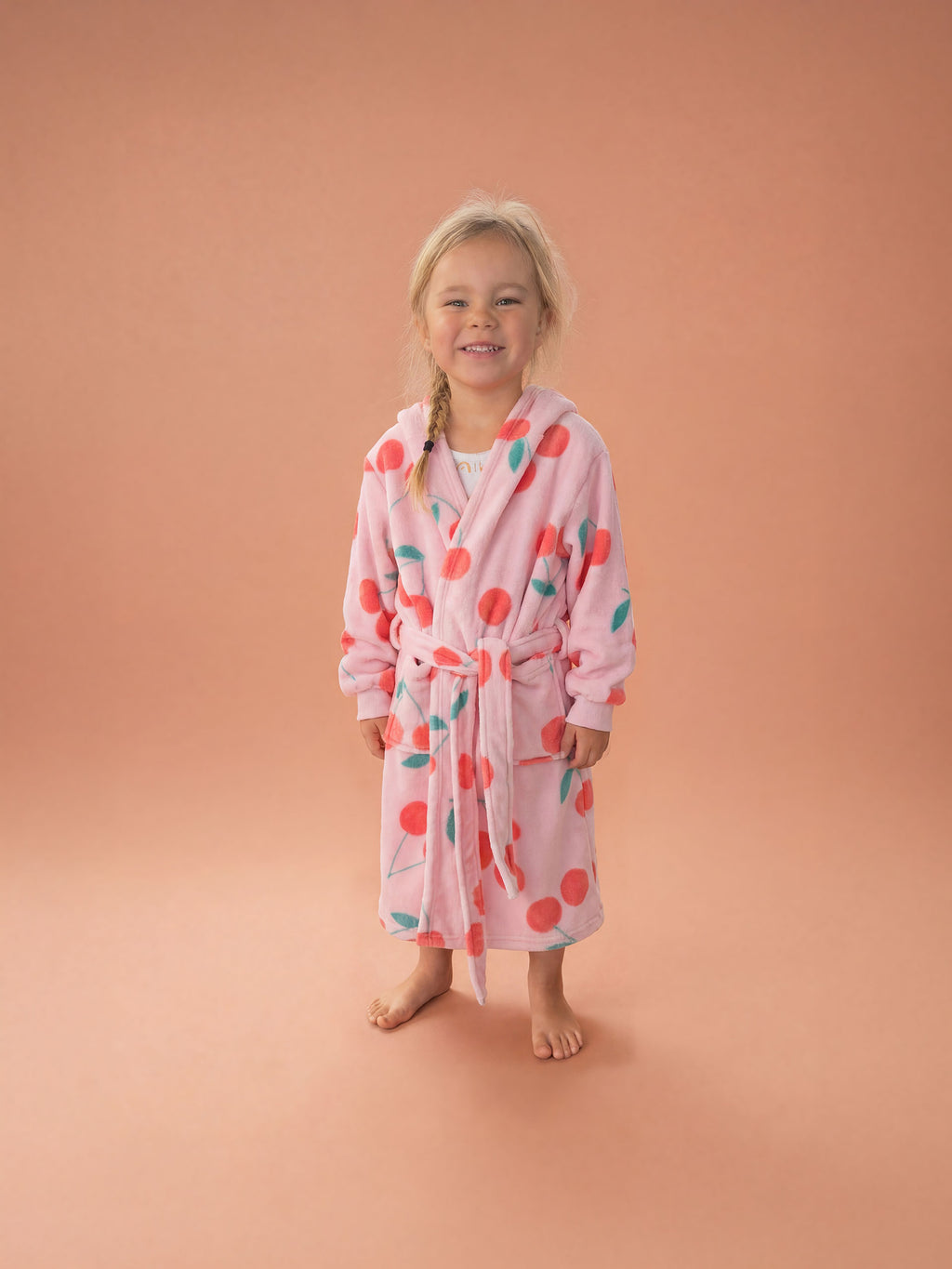 Plush Cherrylicious Kids Robe
