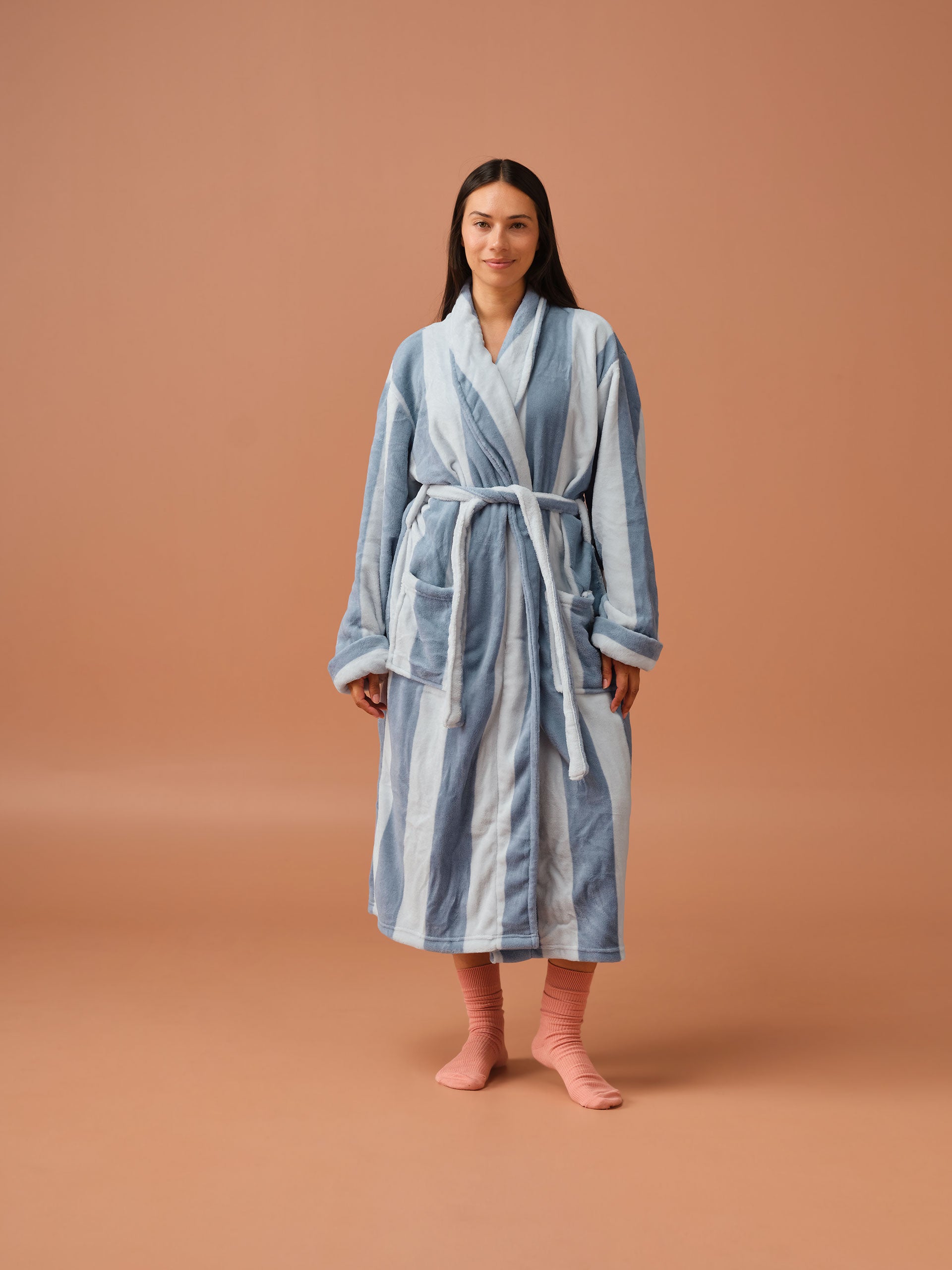 Plush Ocean City Cornflower Robe