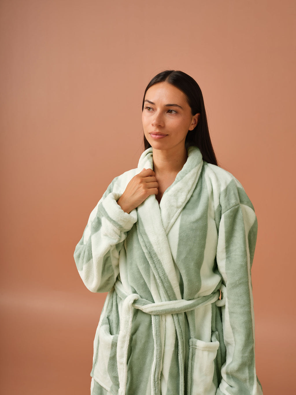 Plush Ocean City Jade Robe