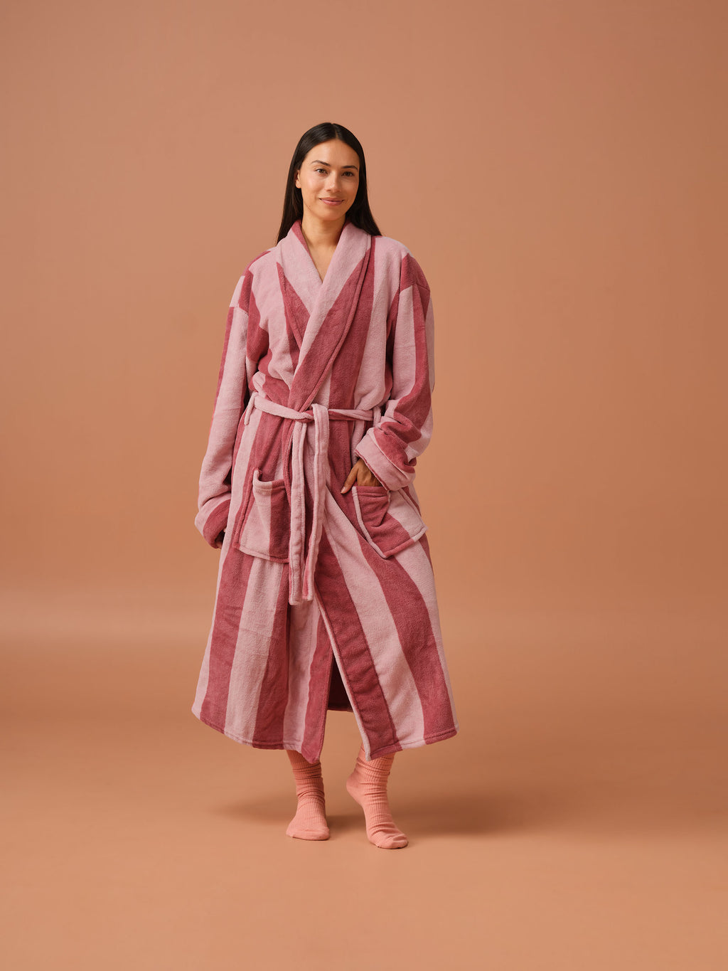 Plush Ocean City Rosewood Robe