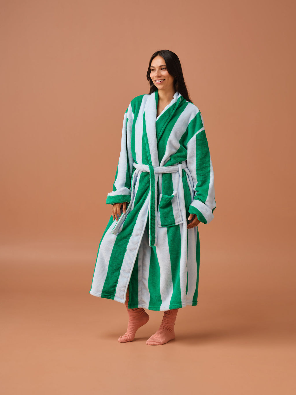 Plush Ocean City Spearmint Robe