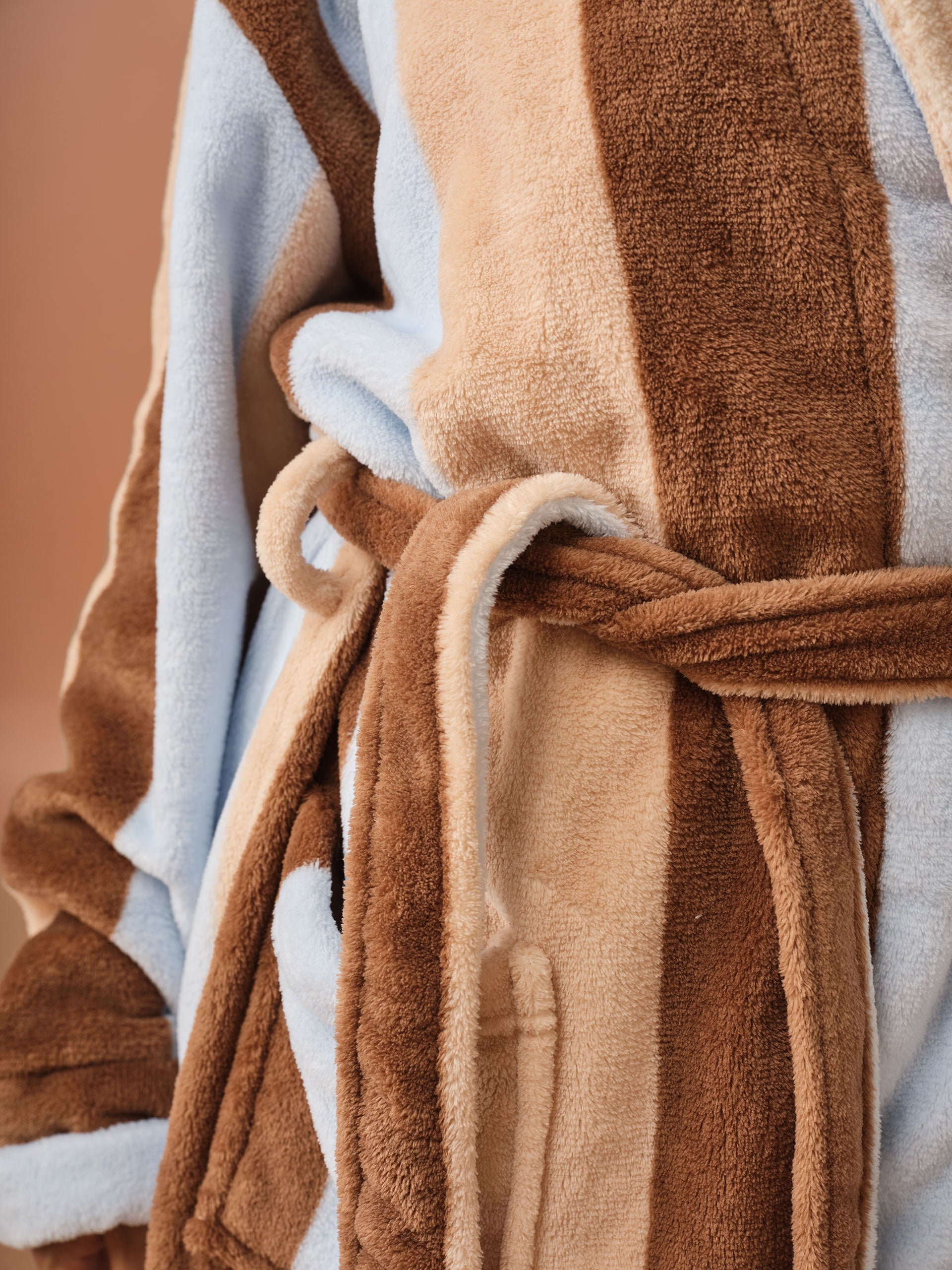 Plush Palazzo Cocoa Robe