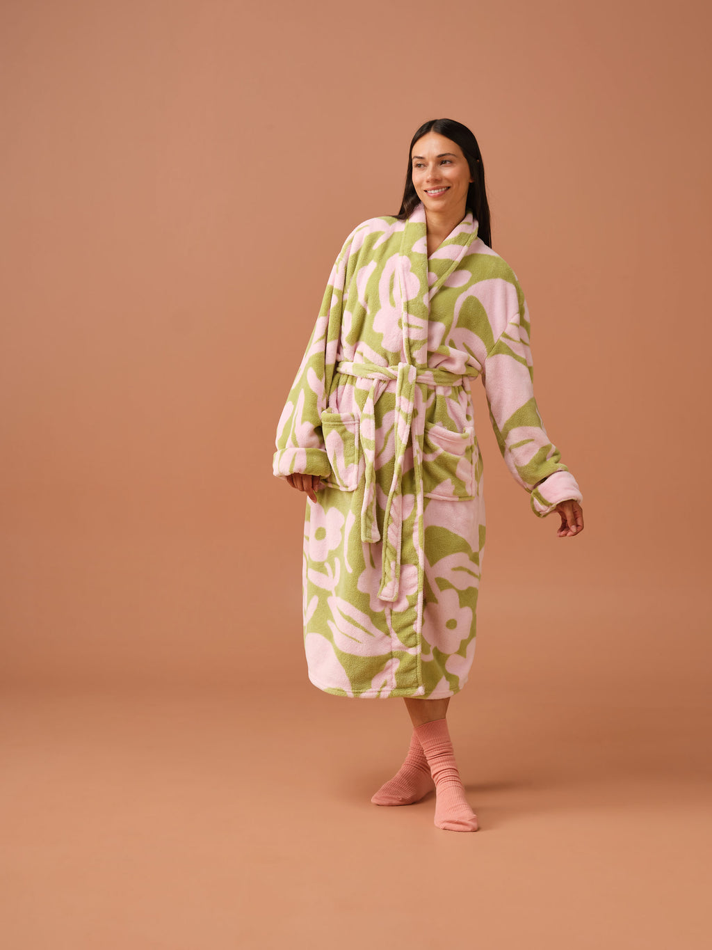 Plush Francesca Pear Robe