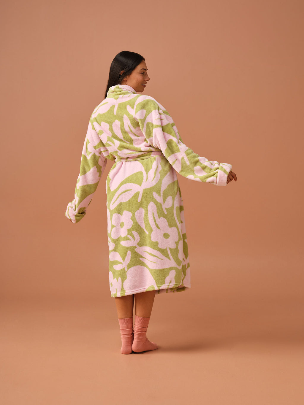 Plush Francesca Pear Robe
