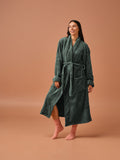 Plush Green Robe