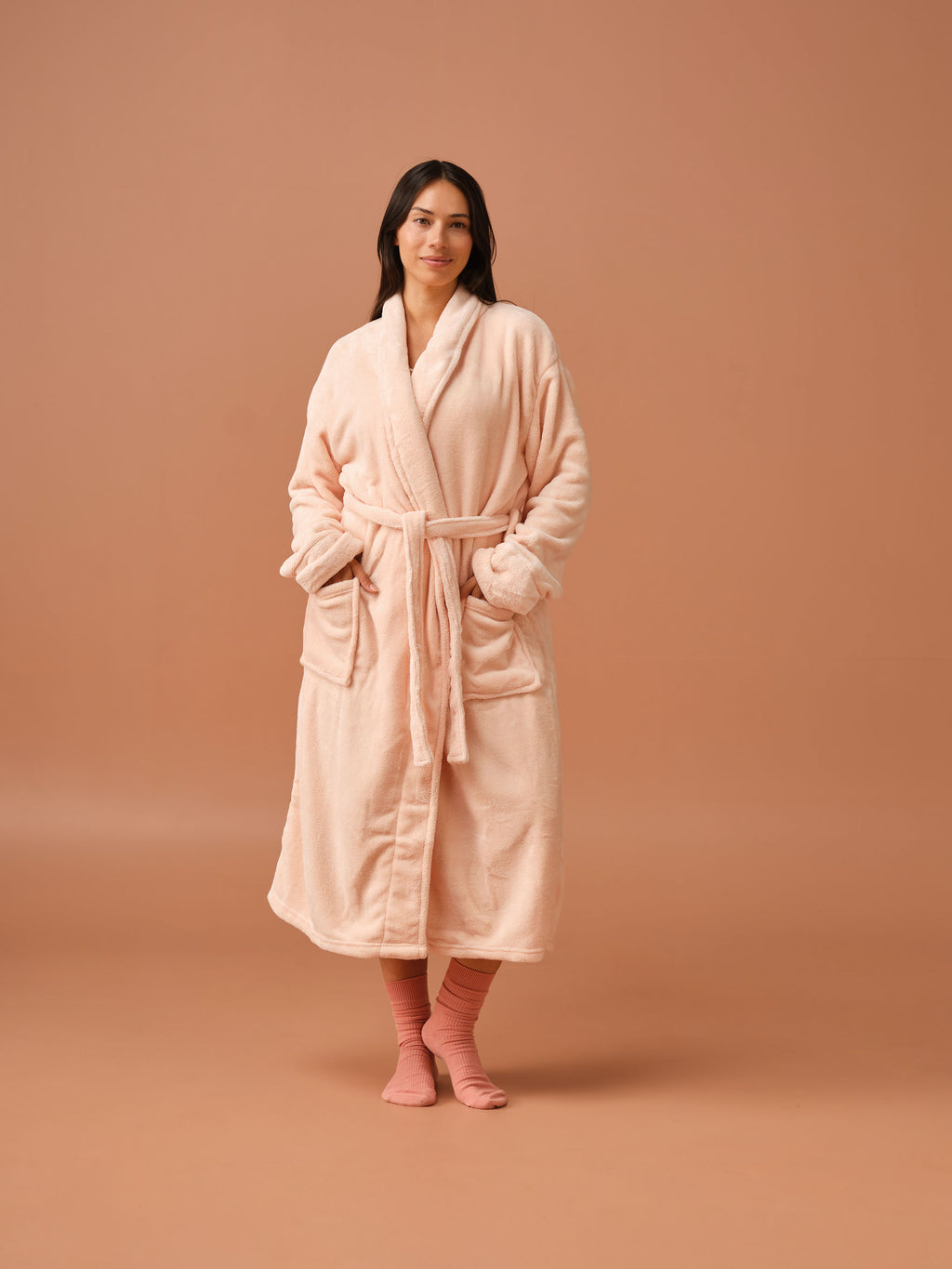 Plush Pink Robe