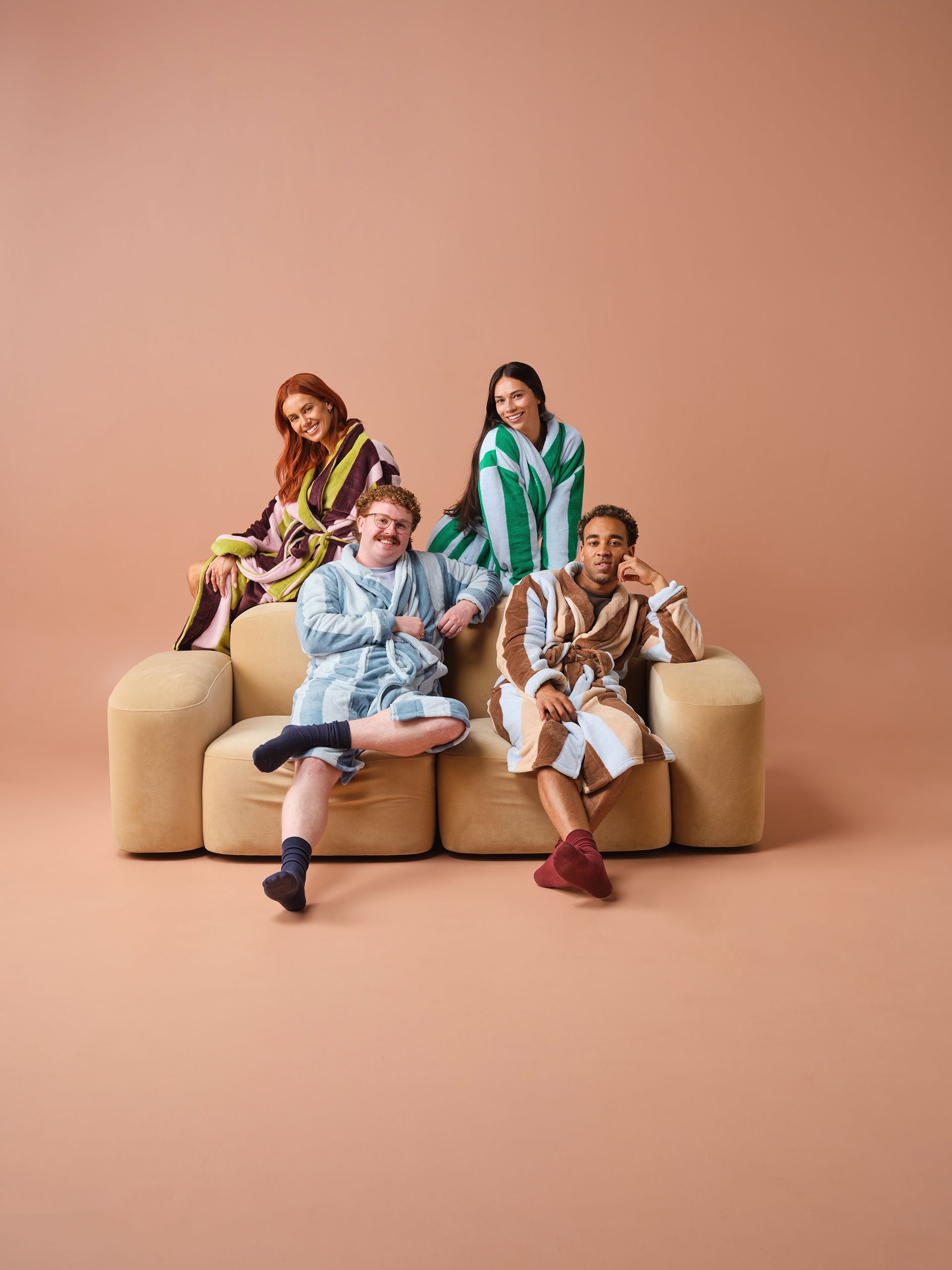 Plush Palazzo Cocoa Robe