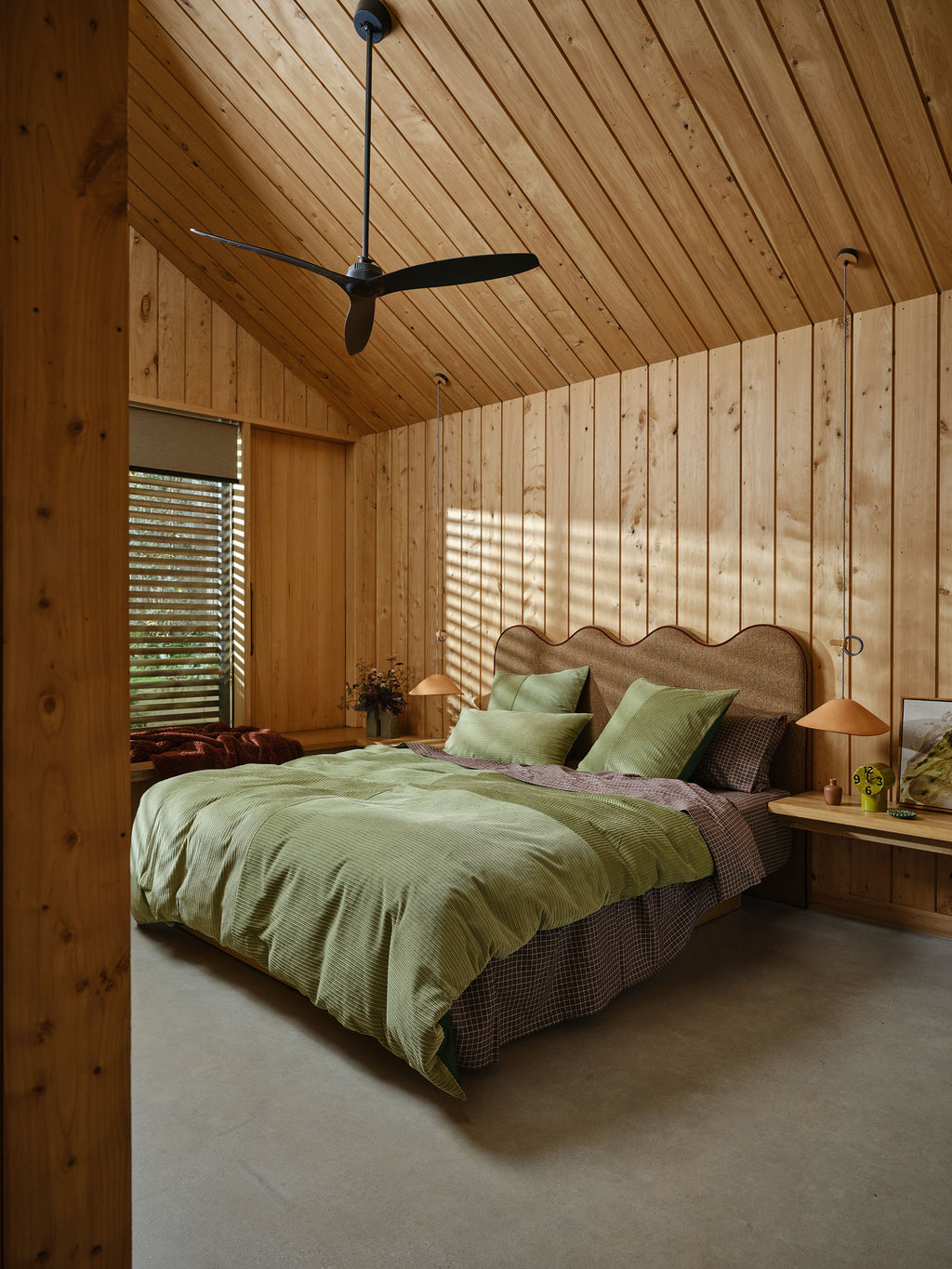 Tait Basil Quilt Cover Set