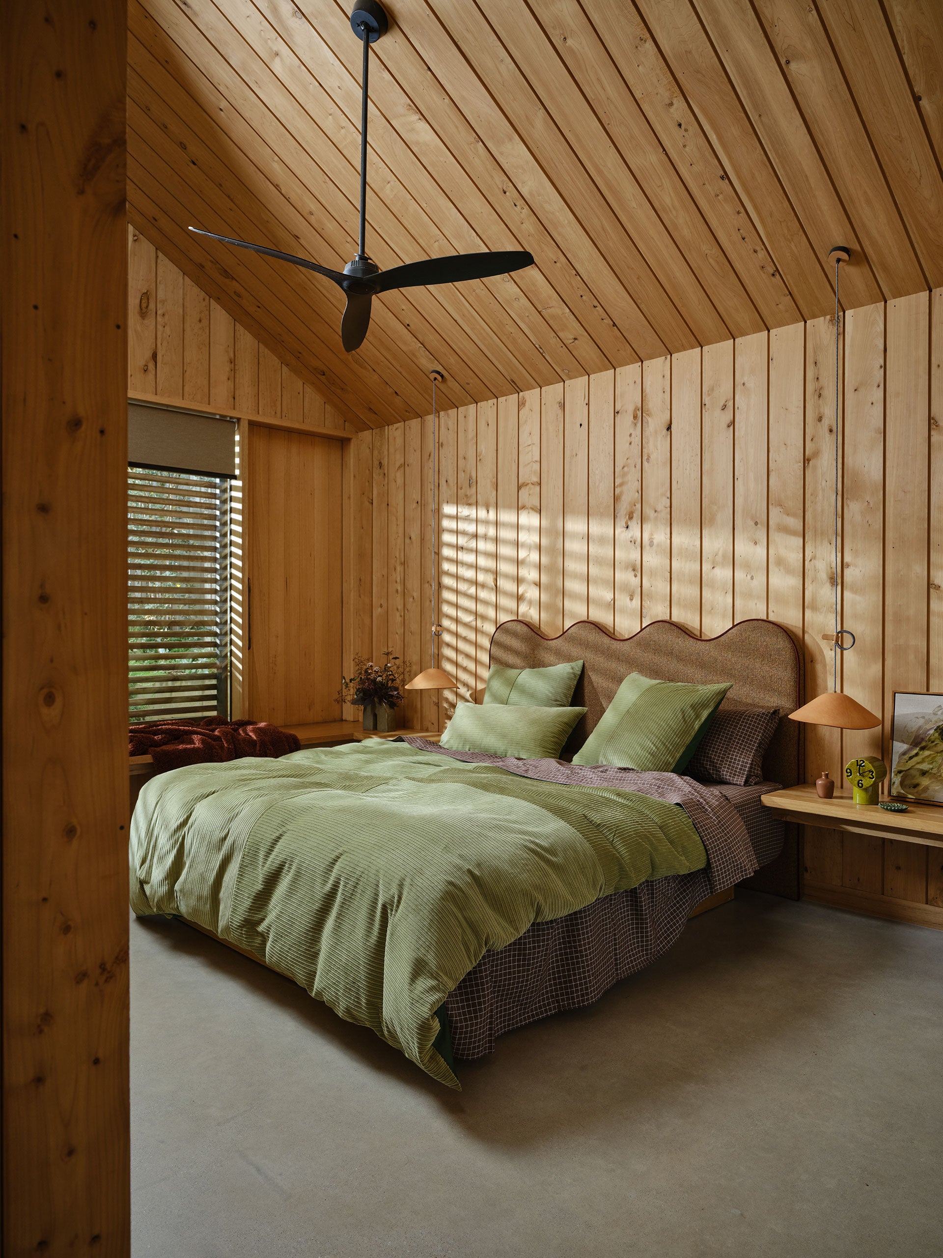 Tait Basil Quilt Cover Set