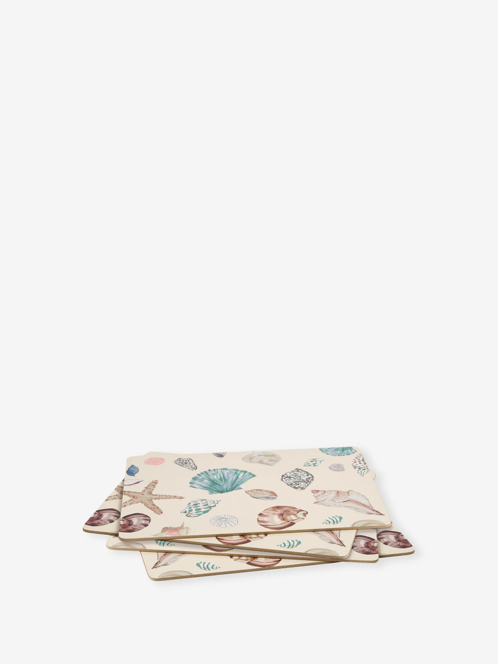 Beach Treasures 4-Piece Placemat Set