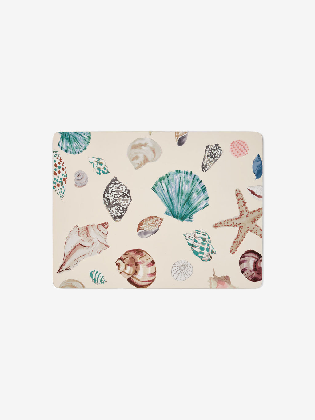 Beach Treasures 4-Piece Placemat Set
