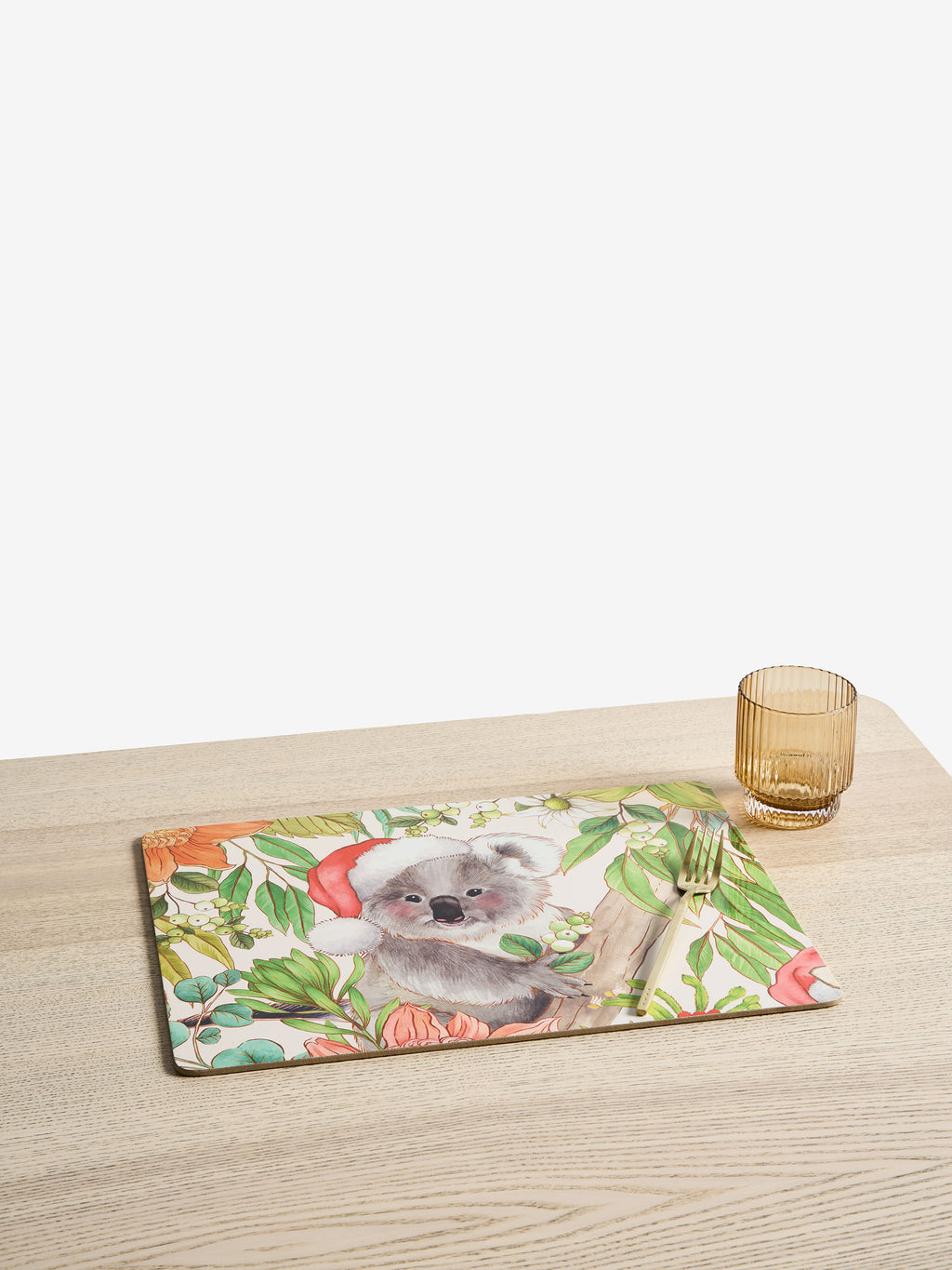 Bush Christmas 4-Piece Placemat Set