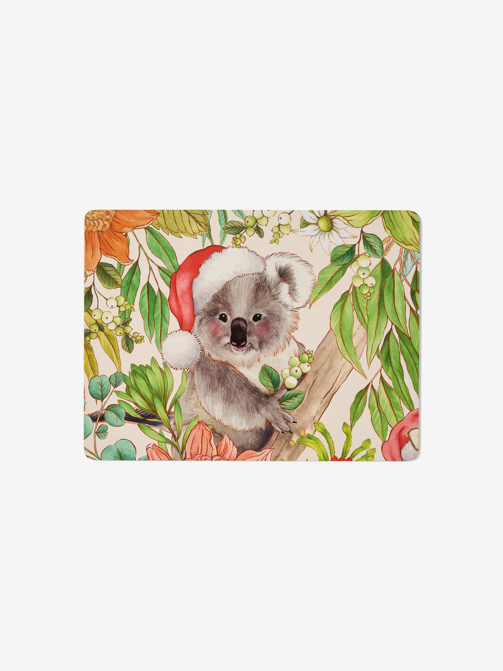 Bush Christmas 4-Piece Placemat Set