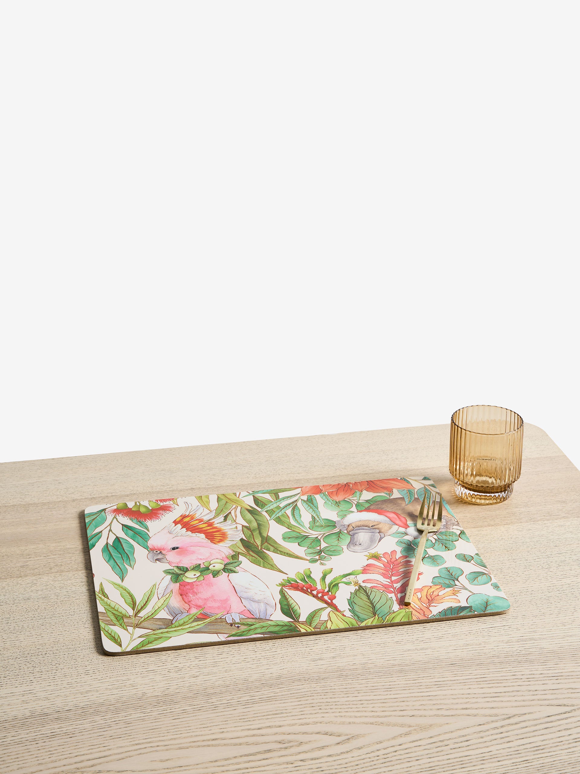 Bush Christmas 4-Piece Placemat Set