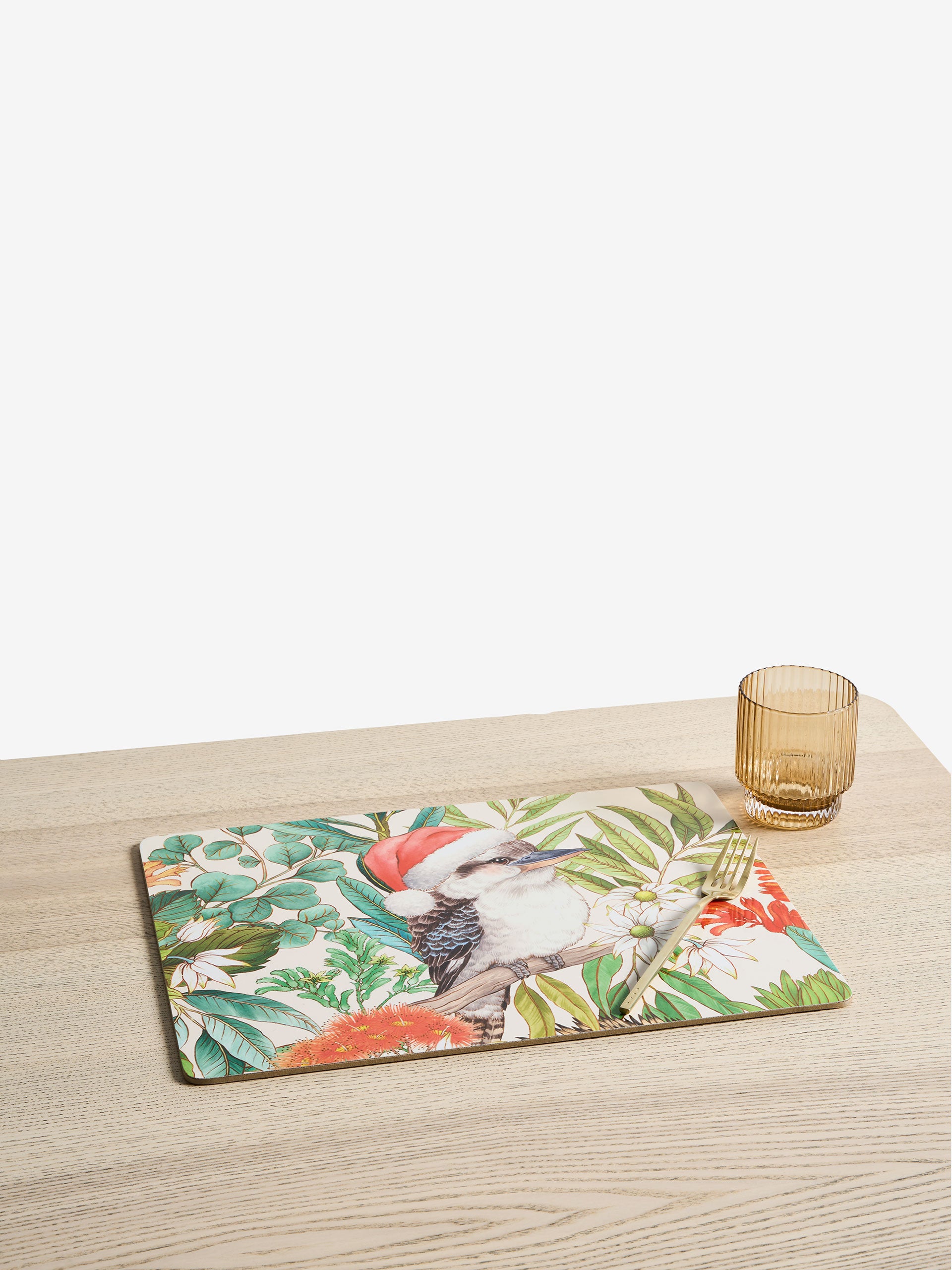 Bush Christmas 4-Piece Placemat Set