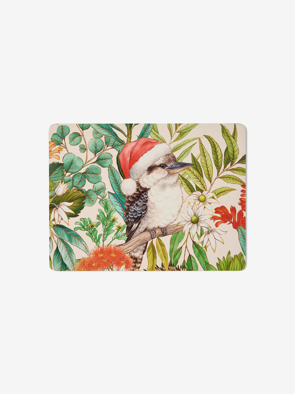 Bush Christmas 4-Piece Placemat Set
